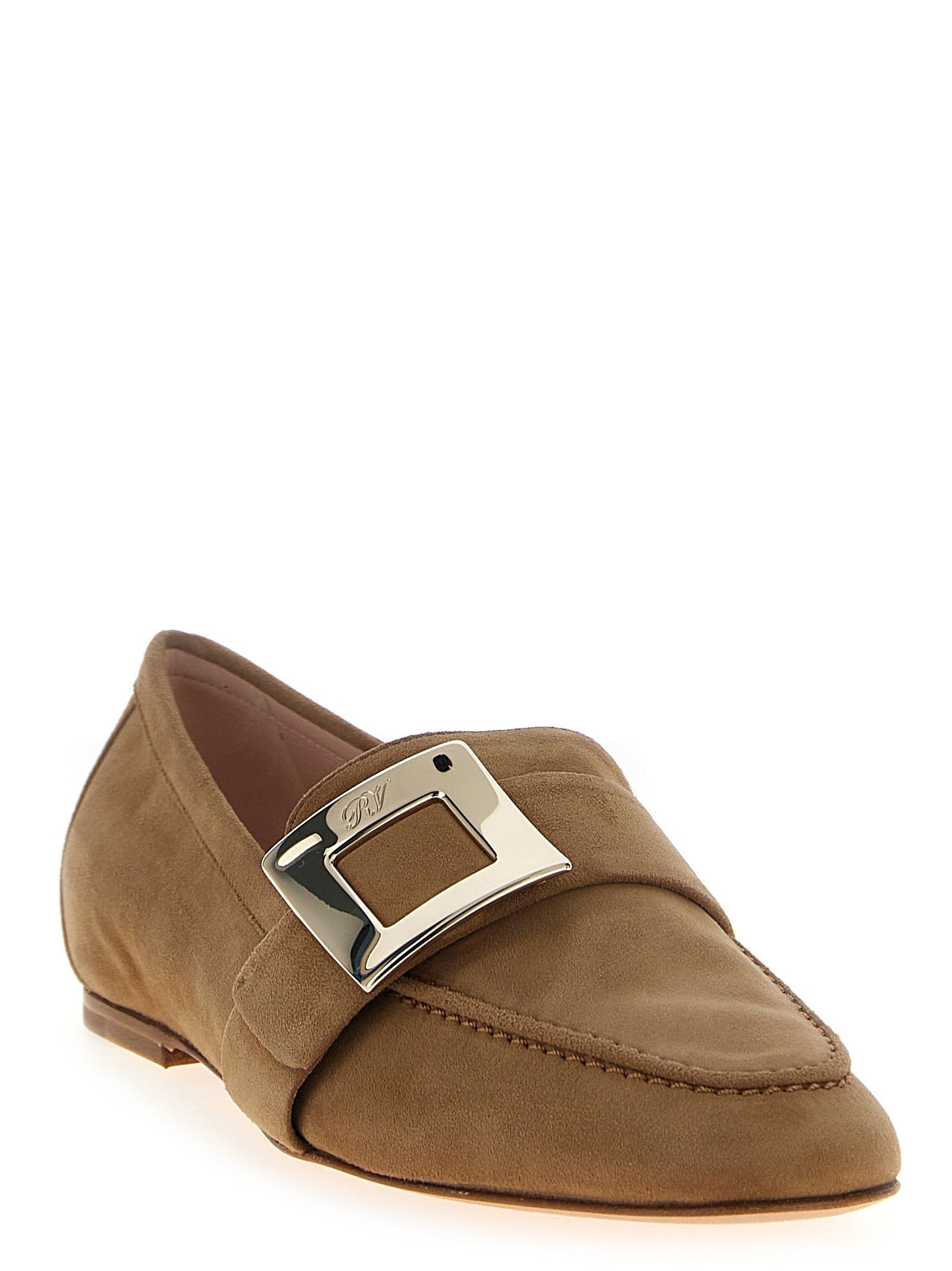 Roger Vivier Women Suede Loafers ROGER VIVIER