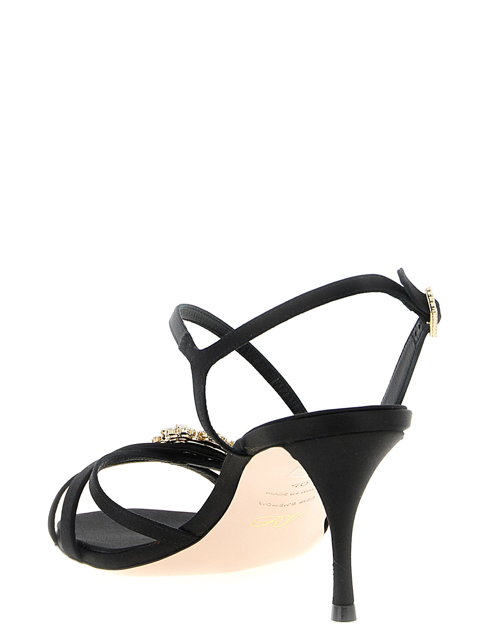 Roger Vivier Women 'Mini Flower Strass' Sandals ROGER VIVIER
