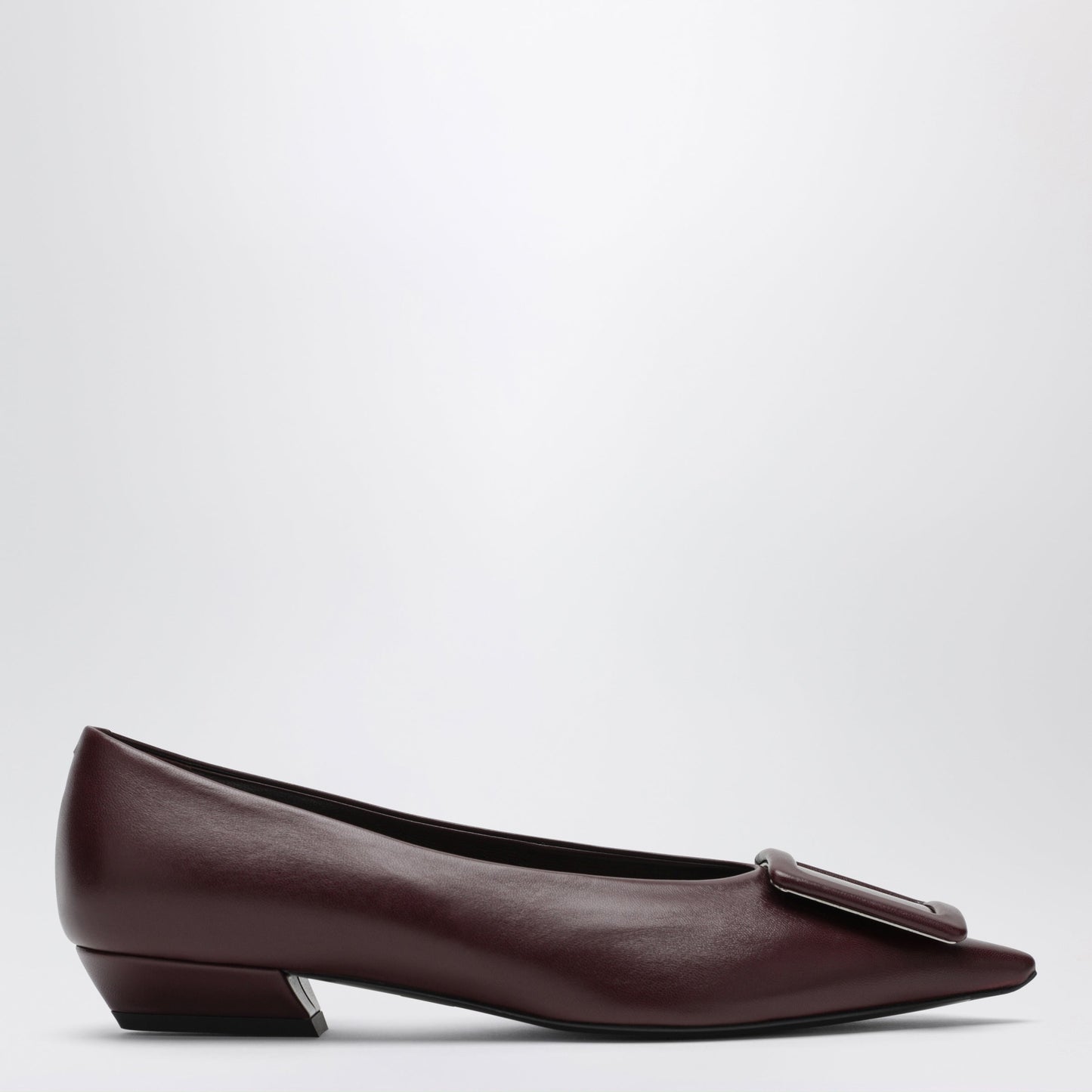 Roger Vivier Gommettine Ballerina In Mosto-Coloured Leather Women ROGER VIVIER