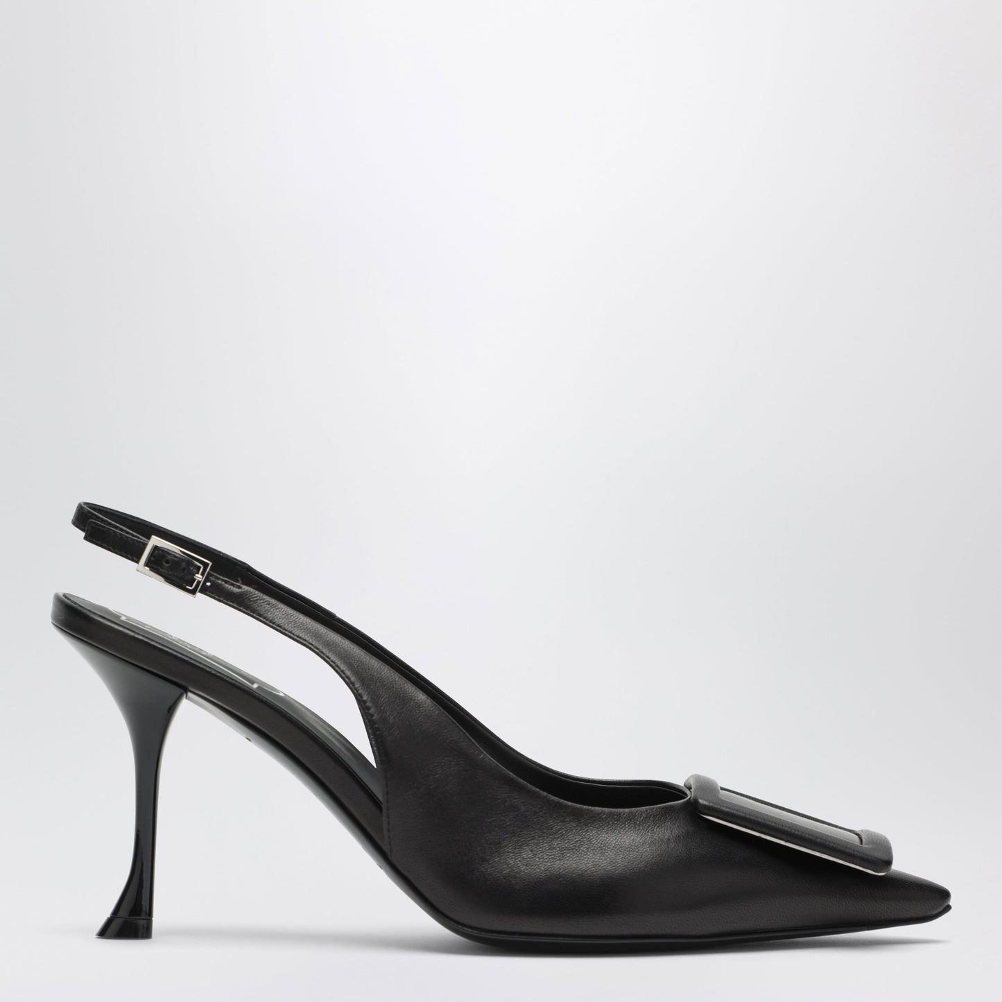 Roger Vivier Viv In The City' Nappa Leather Slingbacks Black Women ROGER VIVIER