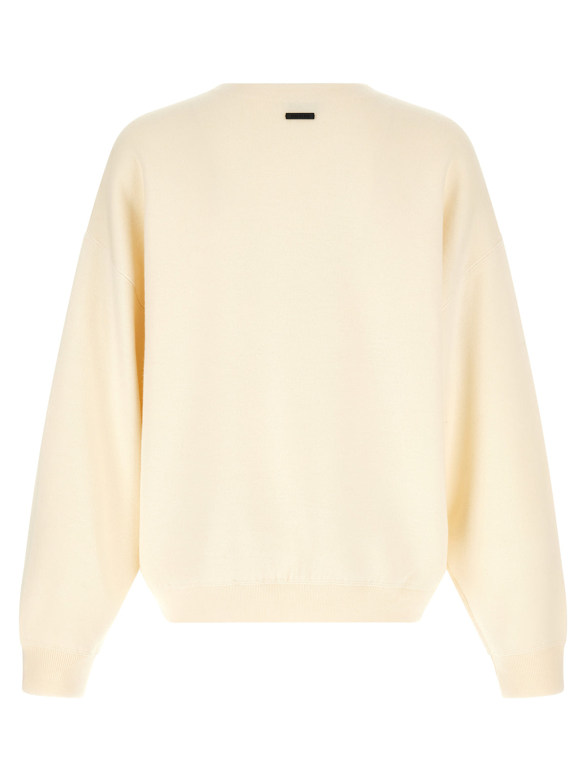 Fear Of God Men White Boat Neck Sweater FEAR OF GOD