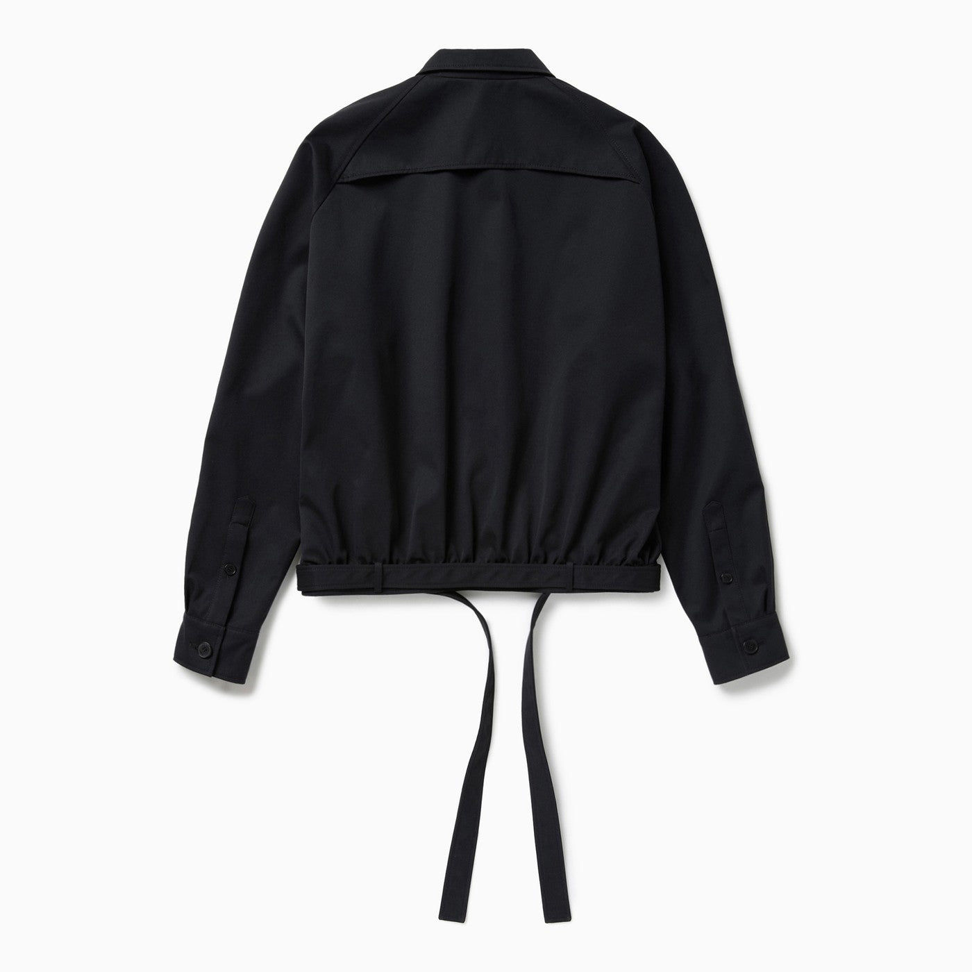 1989 Studio Dark Blue Short Trench Jacket Women 1989 STUDIO