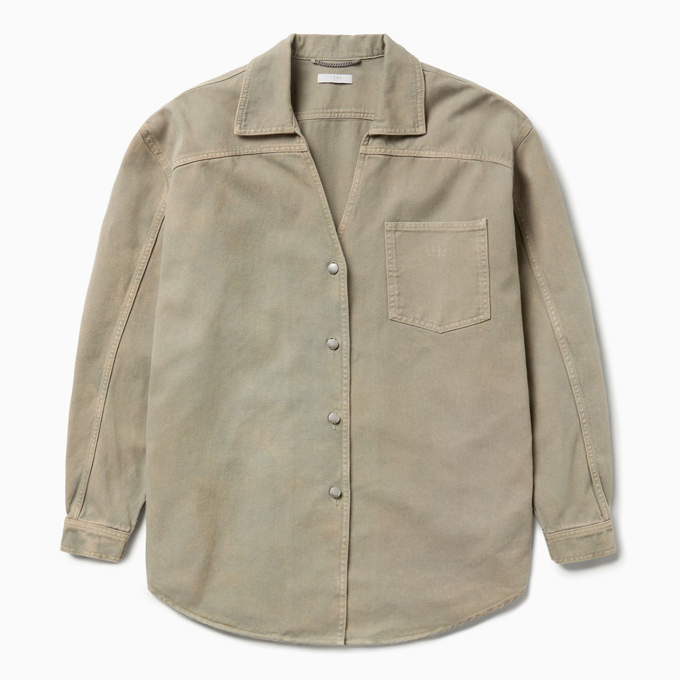 1989 Studio Light Brown Denim Overshirt Women 1989 STUDIO
