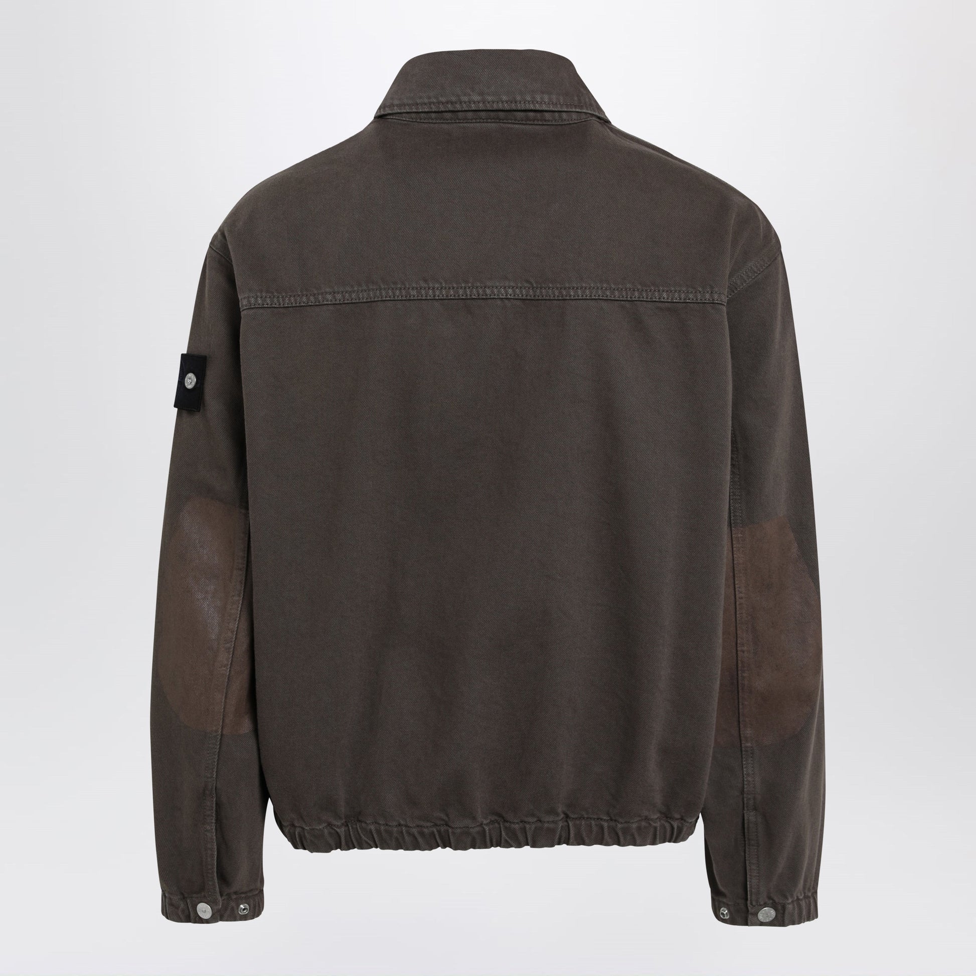 Stone Island Water-Repellent Denim Coach Jacket Men STONE ISLAND