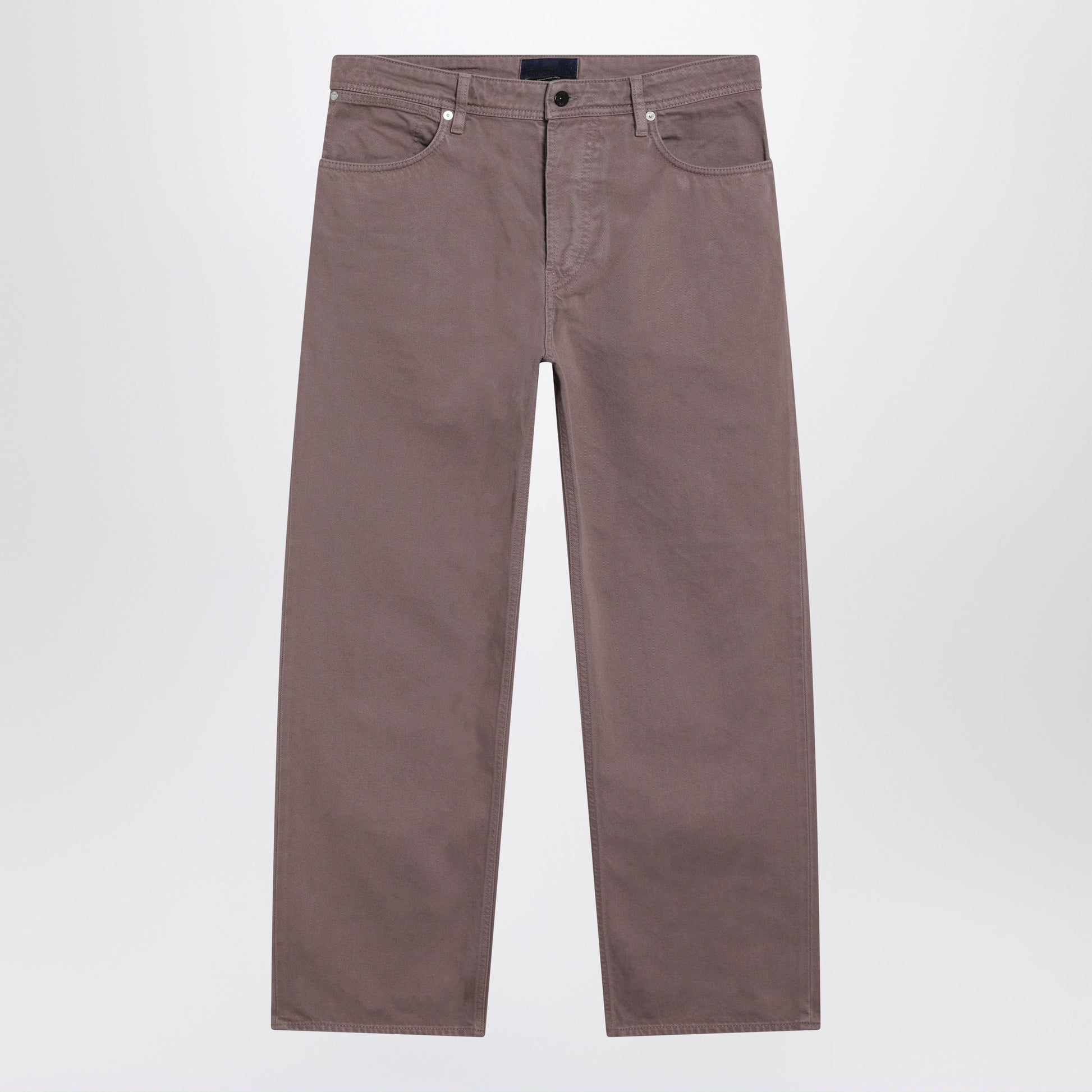 Stone Island Purple/Grey Cotton Trousers Men STONE ISLAND