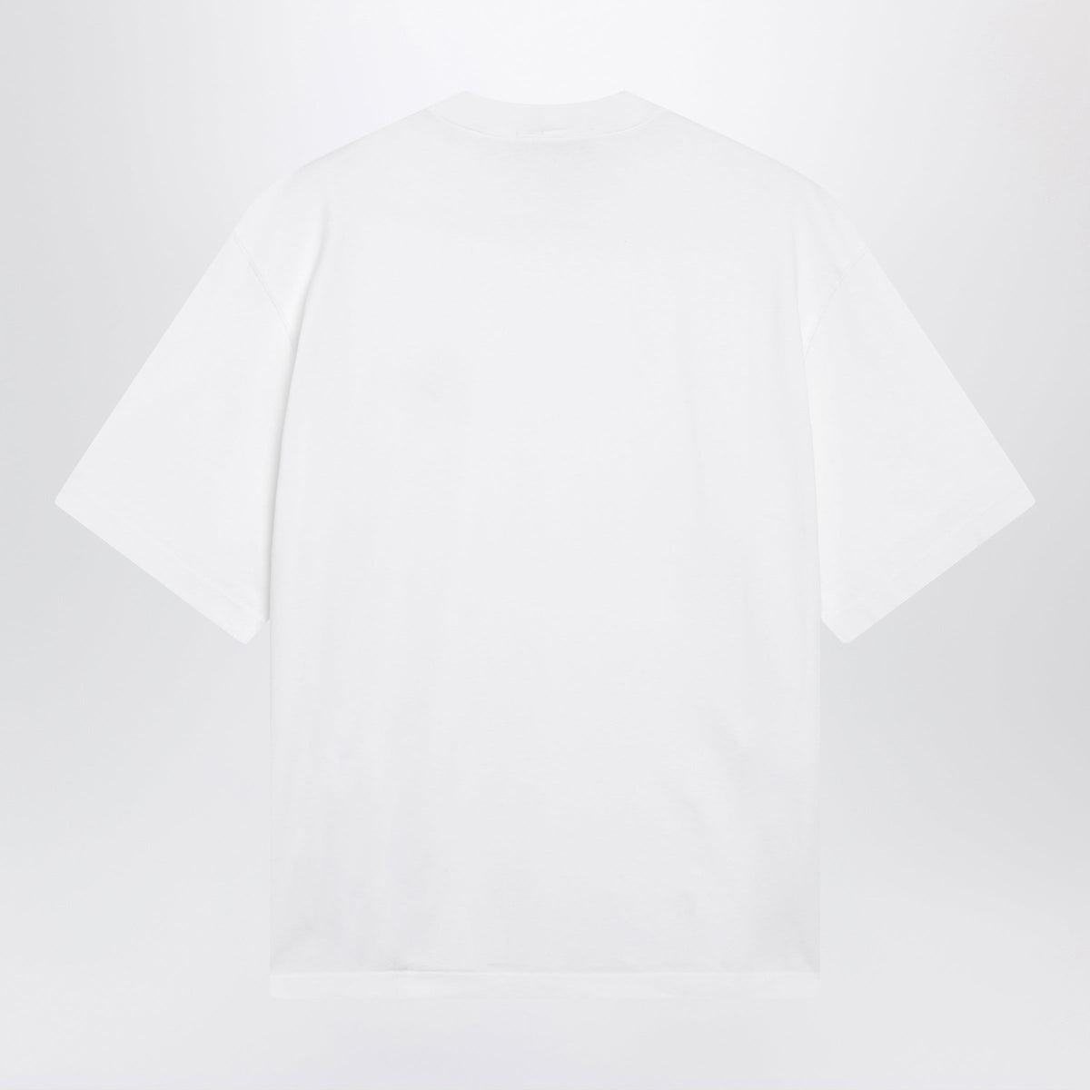 Stone Island White Short-Sleeved T-Shirt In Cotton Jersey Men STONE ISLAND