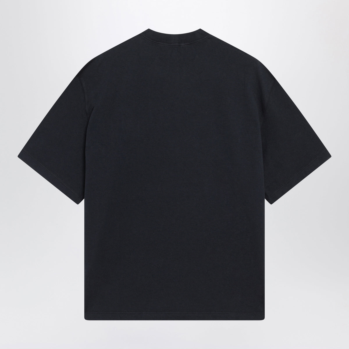 Stone Island Navy Blue Short-Sleeved T-Shirt In Cotton Jersey Men STONE ISLAND