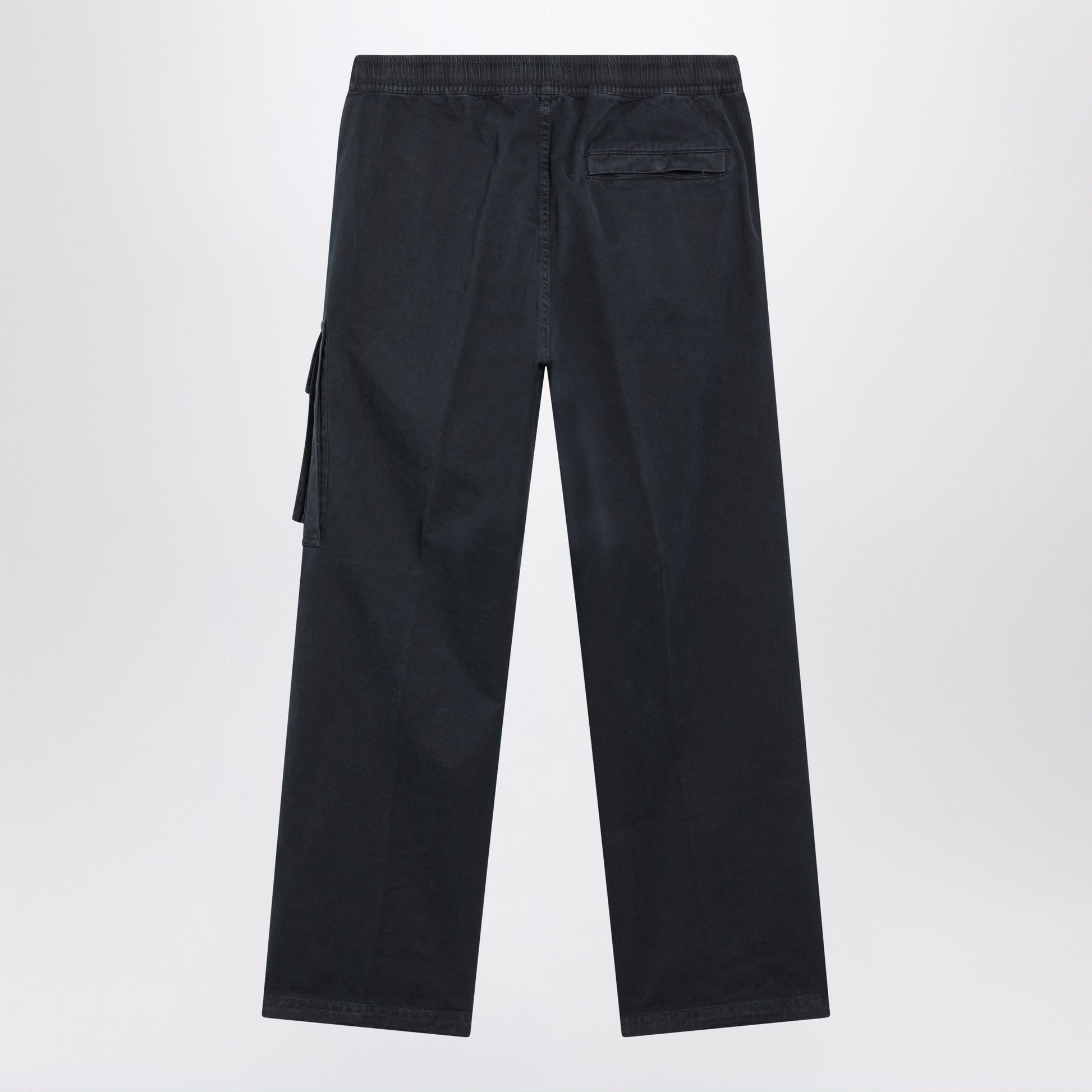 Stone Island Navy Cotton Jogger Pants Men STONE ISLAND