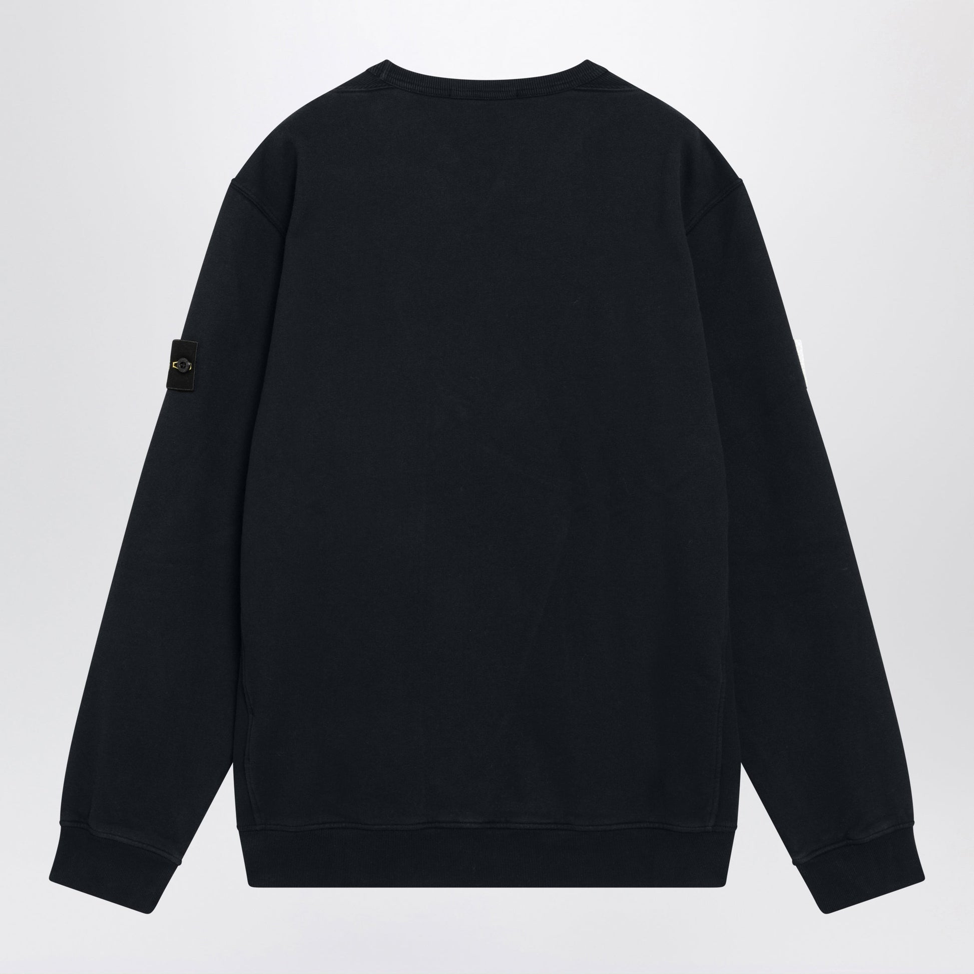 Stone Island Navy Blue Crewneck Sweatshirt In Cotton Men STONE ISLAND
