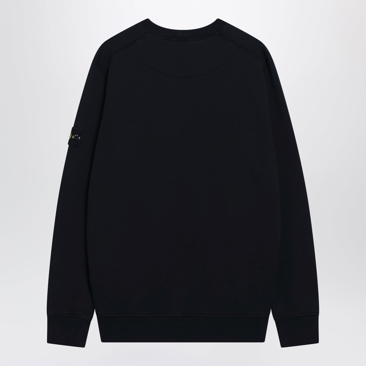 Stone Island Navy Blue Cotton Crew-Neck Sweatshirt Men STONE ISLAND