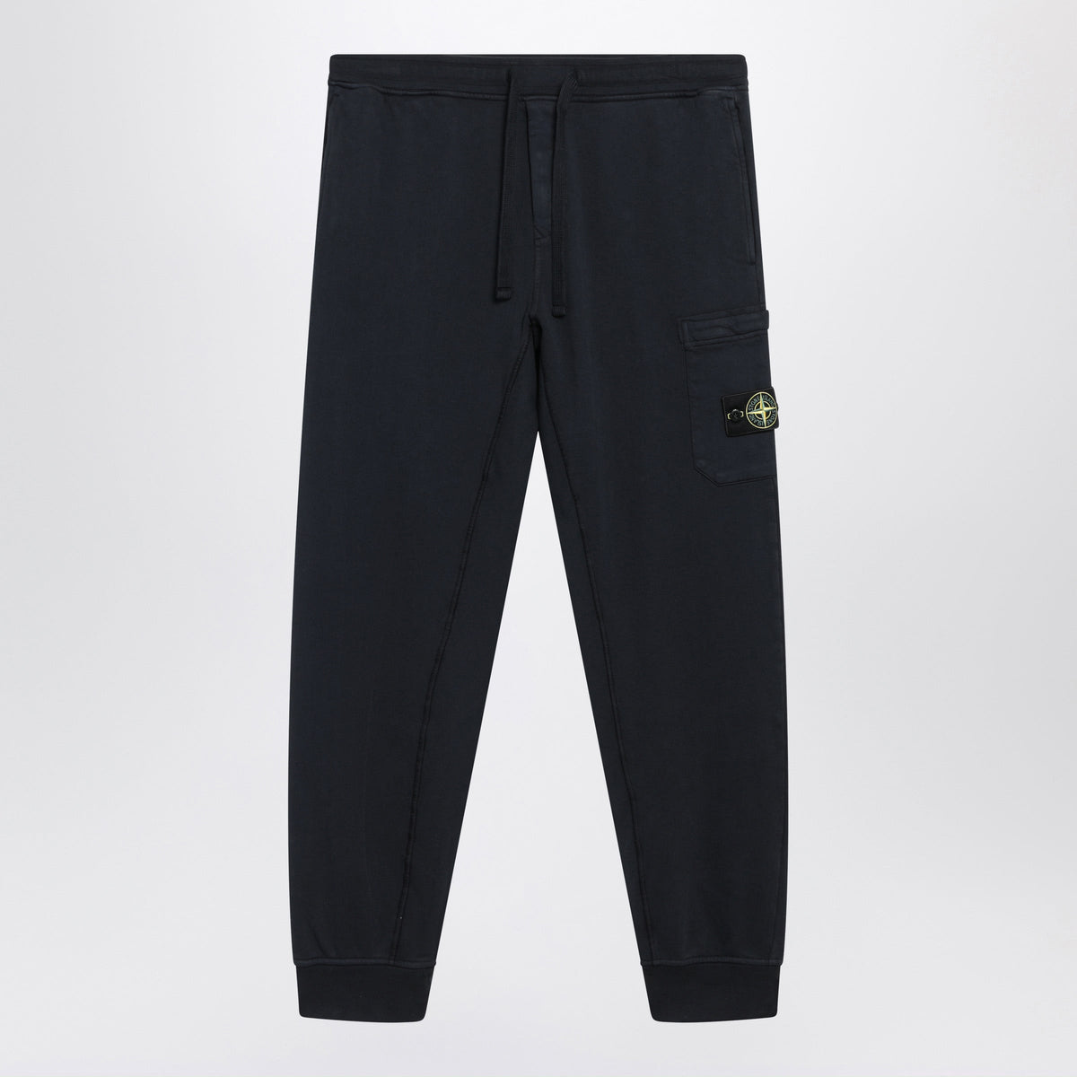 Stone Island Navy Blue Jogging Trousers In Cotton Men STONE ISLAND