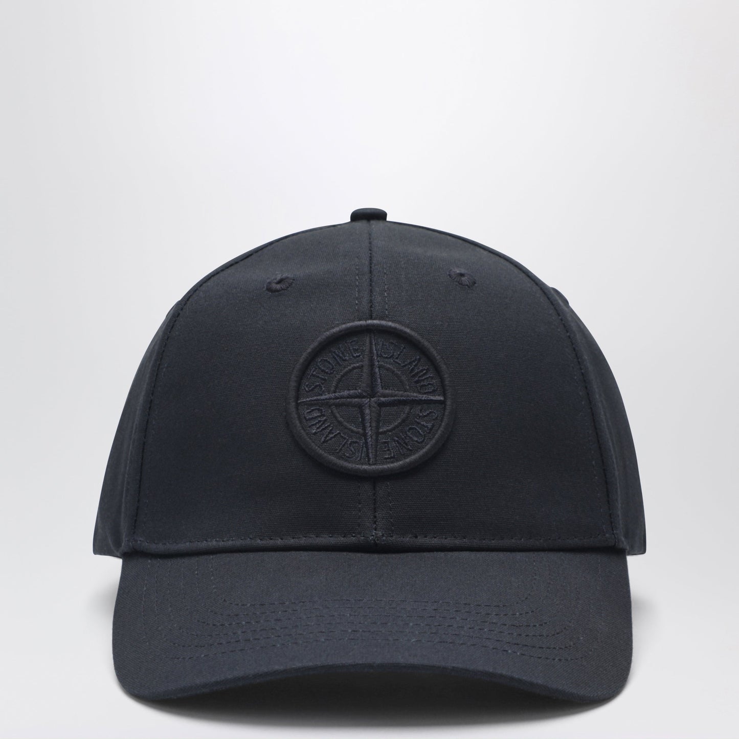 Stone Island Navy Blue Baseball Cap With Logo Men STONE ISLAND
