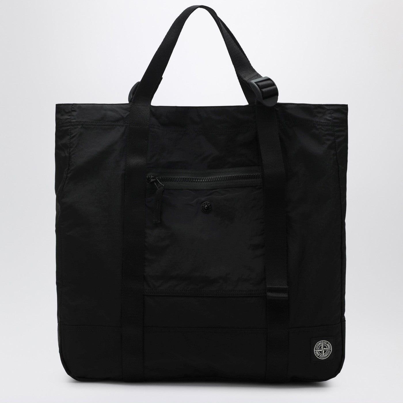 Stone Island Black Nylon Metal Tote Men STONE ISLAND