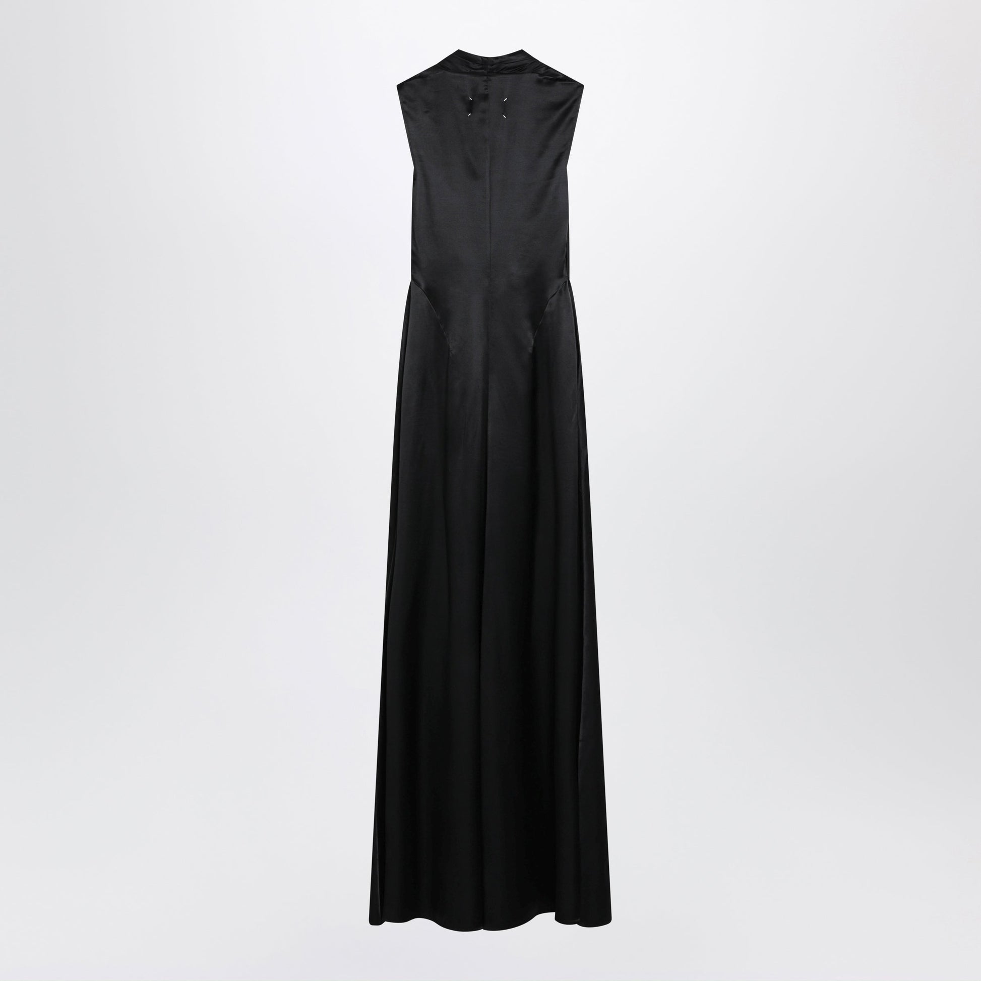 Maison Margiela Long Black Viscose Dress Women MAISON MARGIELA