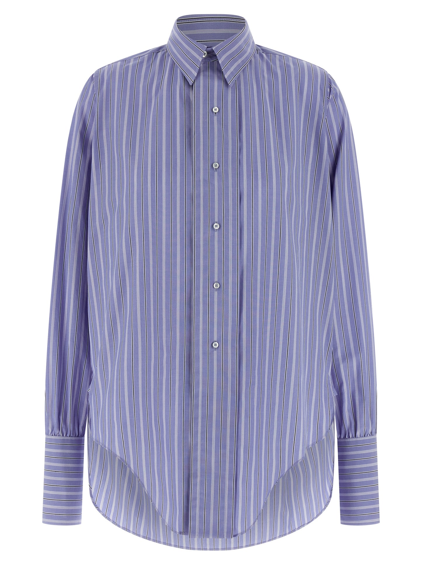 Maison Margiela Women Striped Cotton Shirt MAISON MARGIELA