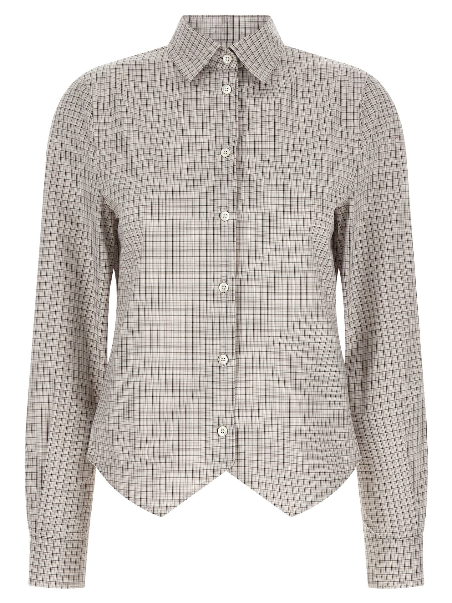 Maison Margiela Women Pointed Hem Shirt MAISON MARGIELA