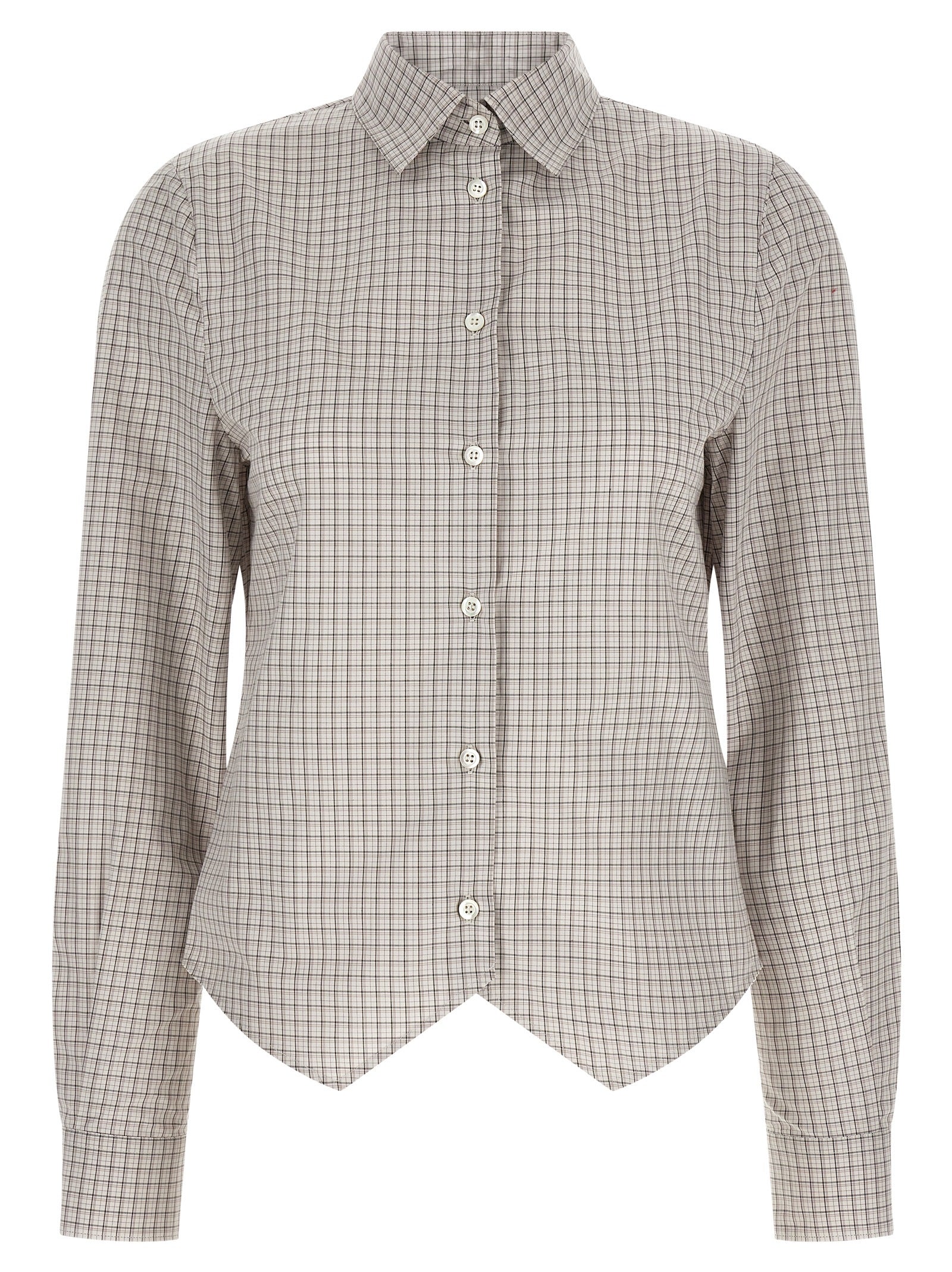 Maison Margiela Women Pointed Hem Shirt MAISON MARGIELA