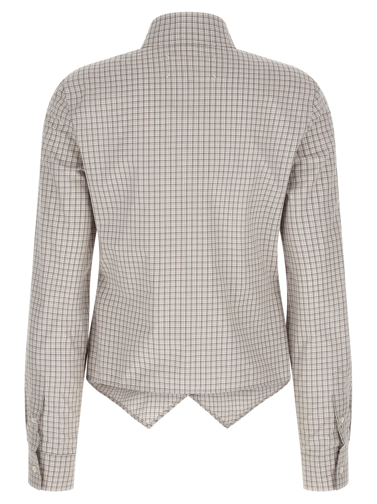 Maison Margiela Women Pointed Hem Shirt MAISON MARGIELA