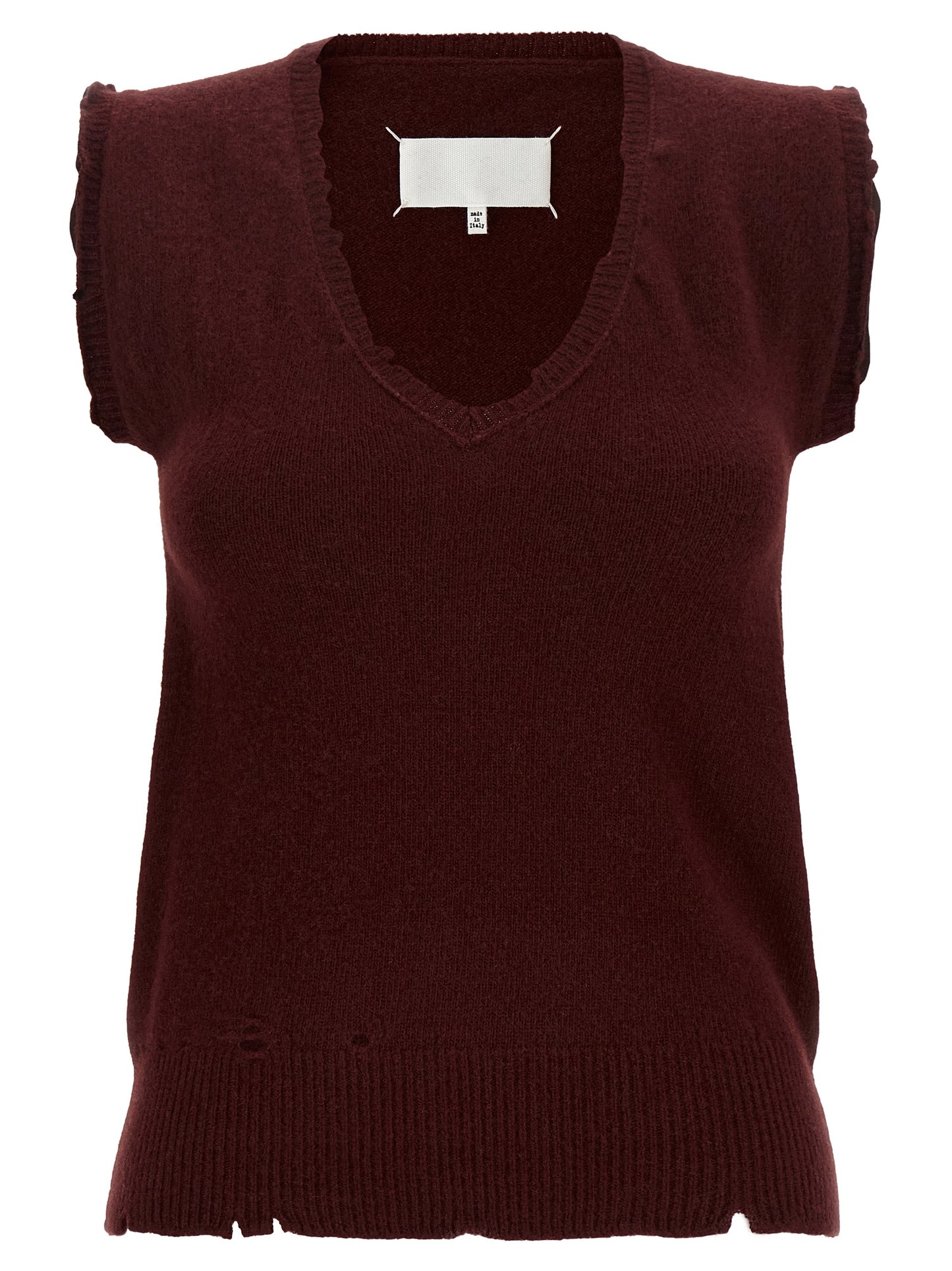 Maison Margiela Women Distressed Vest MAISON MARGIELA