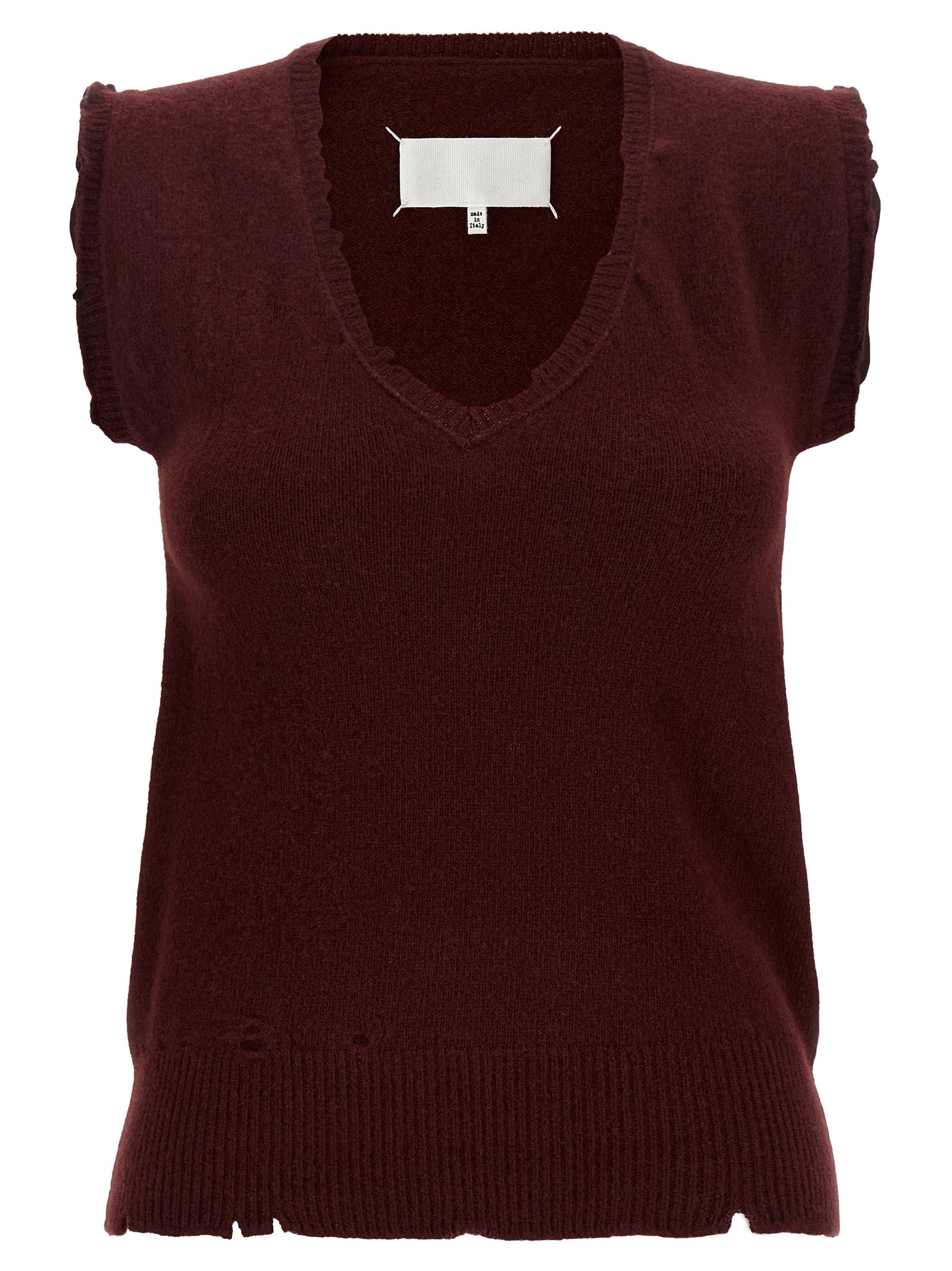 Maison Margiela Women Distressed Vest MAISON MARGIELA