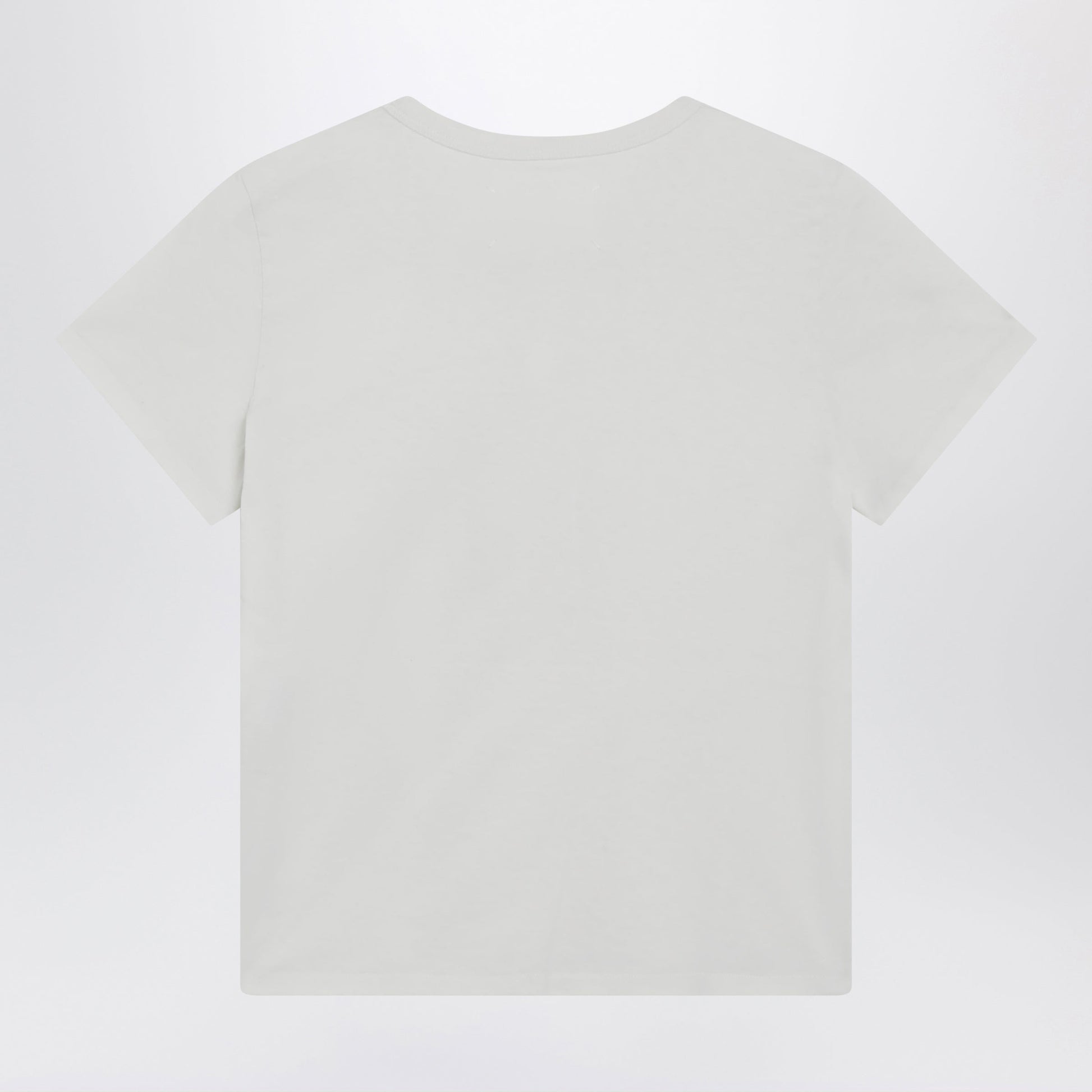 Maison Margiela Cotton Jersey Short-Sleeve Crew-Neck T-Shirt In White Women MAISON MARGIELA