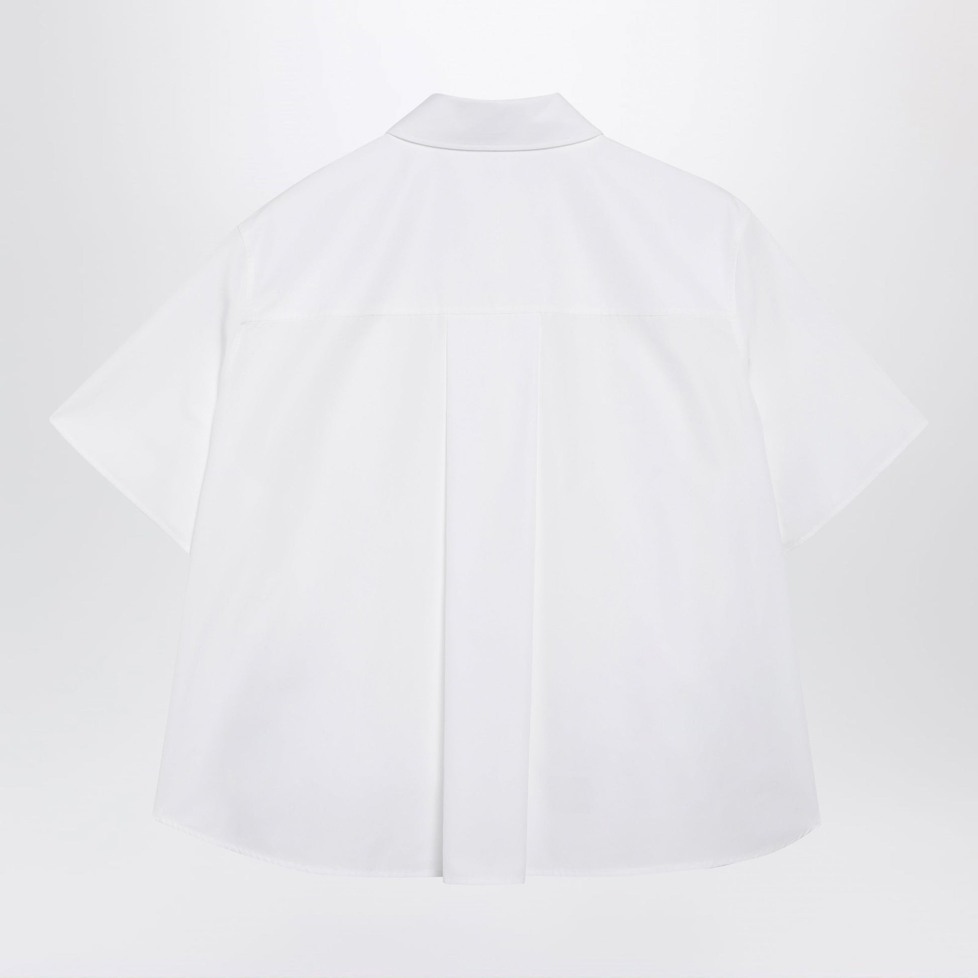 Loewe White Cotton Trapeze Shirt Women LOEWE