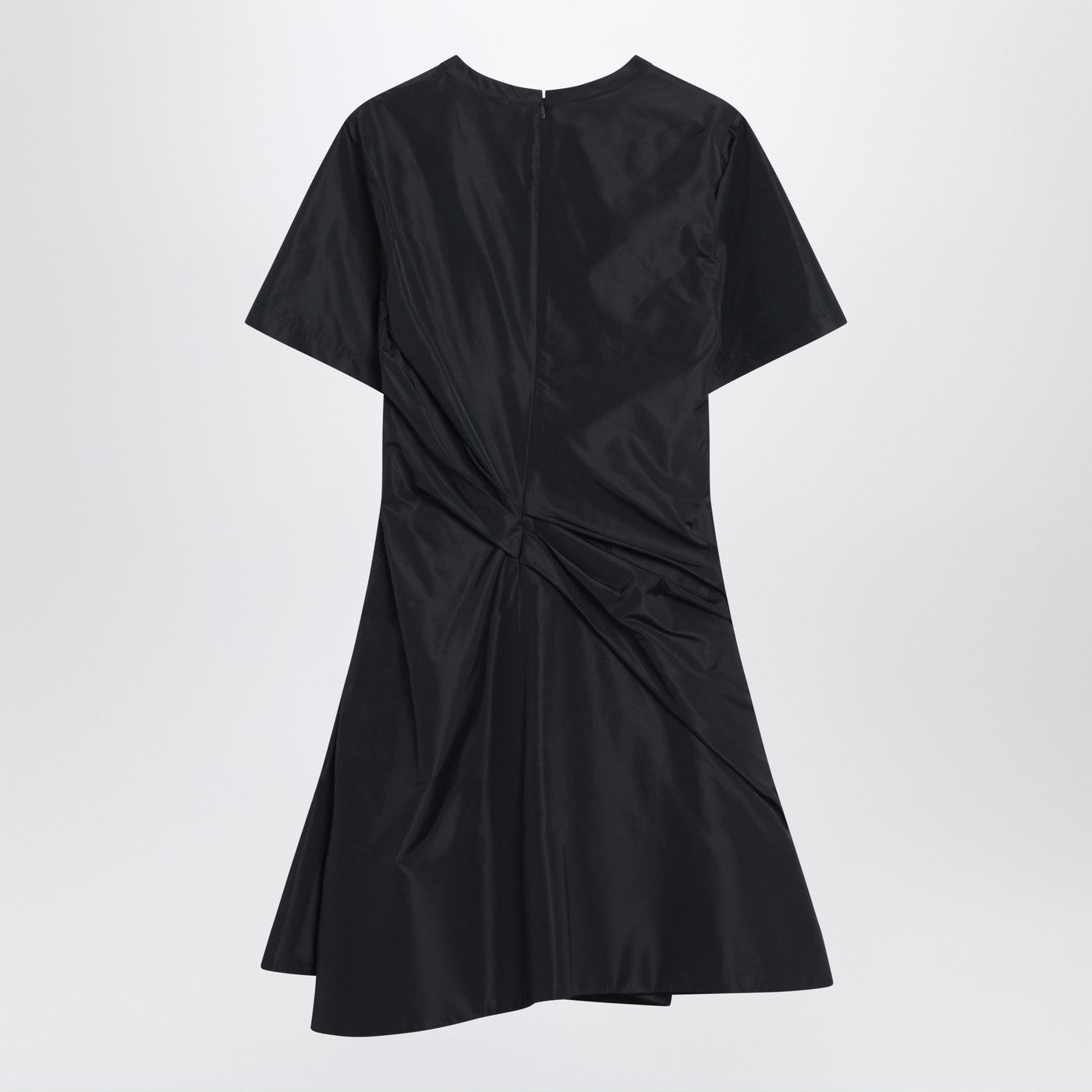 Loewe Black Mini Dress With Draping Women LOEWE