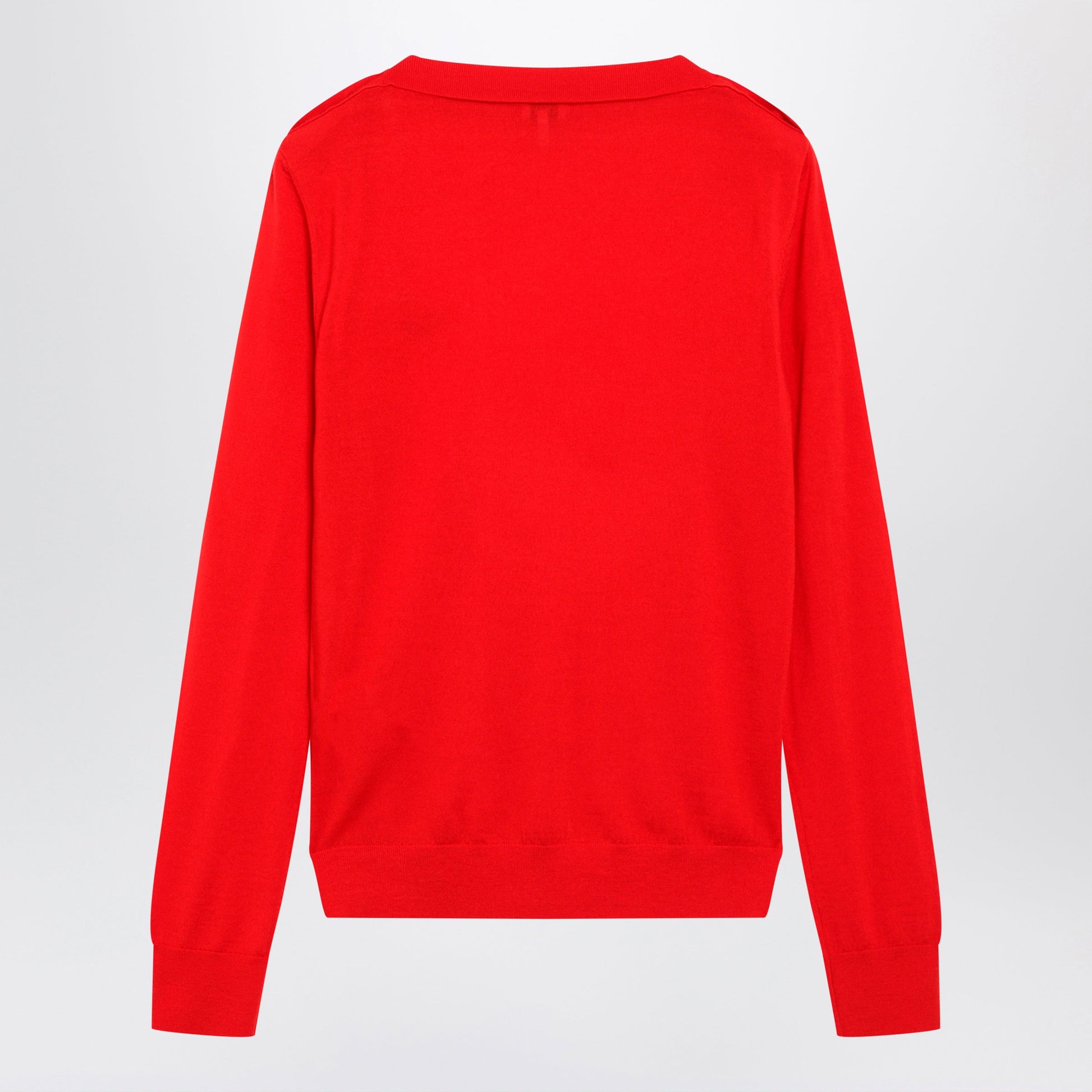 Loewe Light Merino Wool Sweater In Red Women LOEWE
