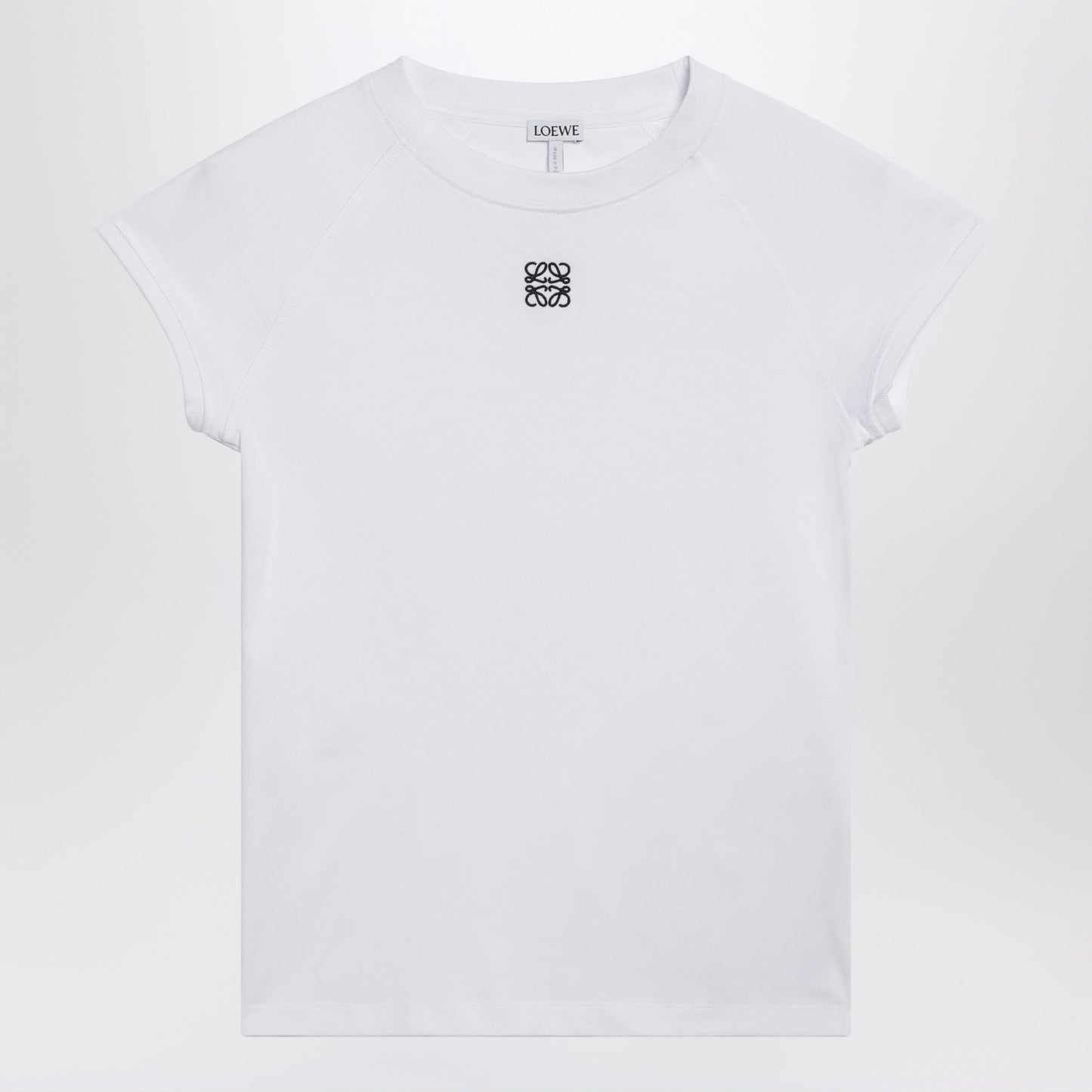 Loewe Small-Fit White T-Shirt In Cotton Blend Women LOEWE