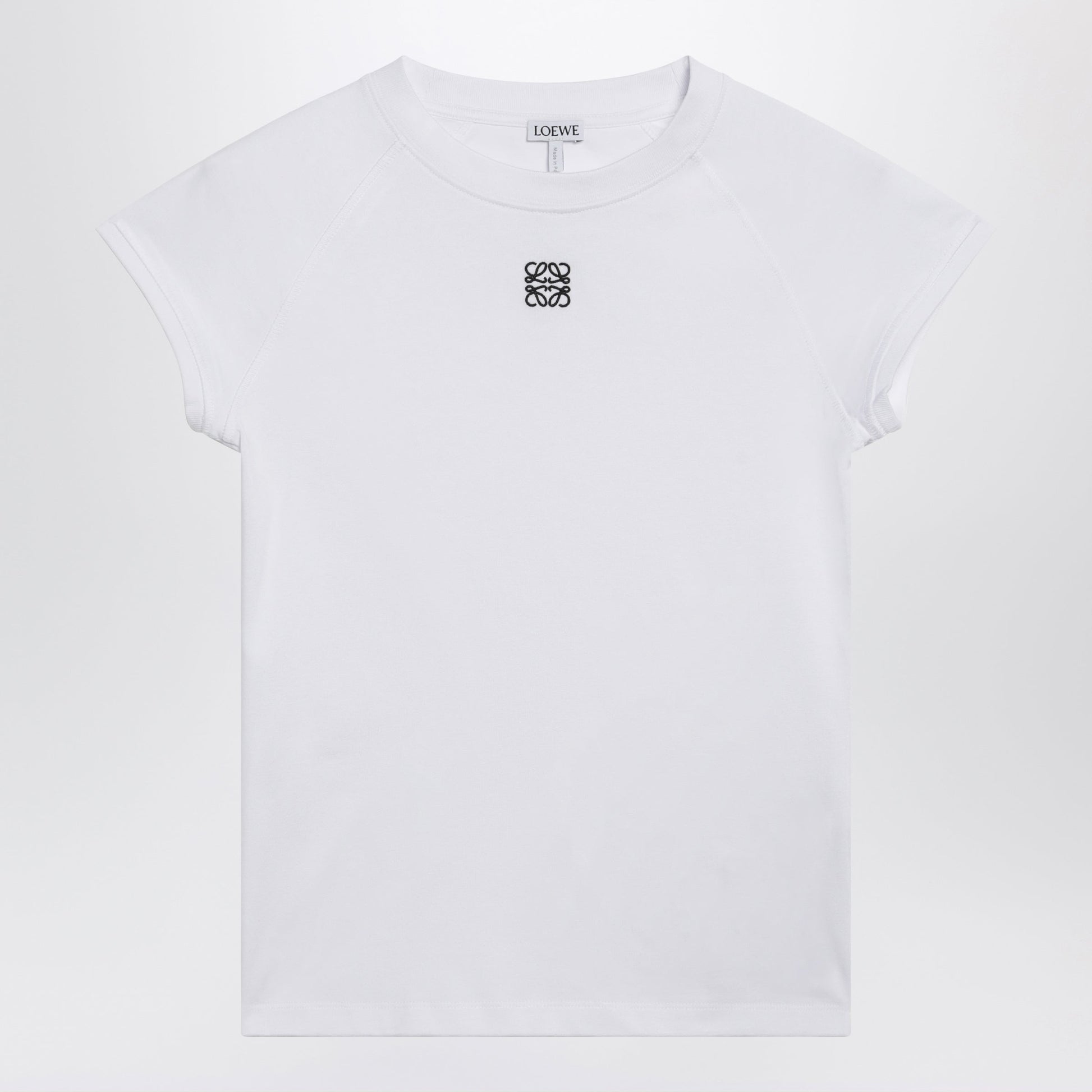 Loewe Small-Fit White T-Shirt In Cotton Blend Women LOEWE