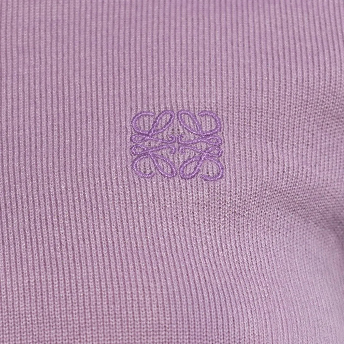 Loewe Lilac Polo In Cashmere And Silk Women LOEWE