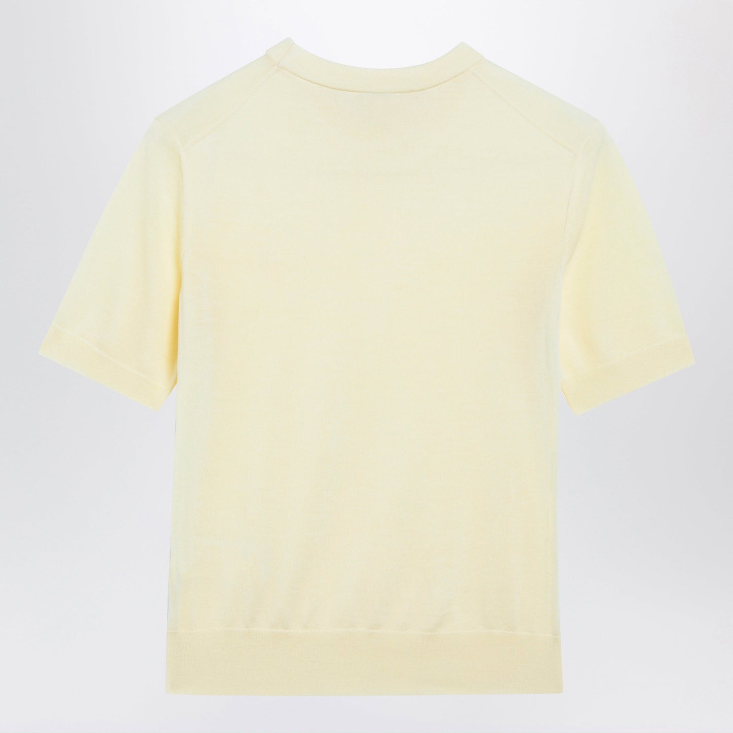 Loewe Light Yellow Wool Knit Top Women LOEWE