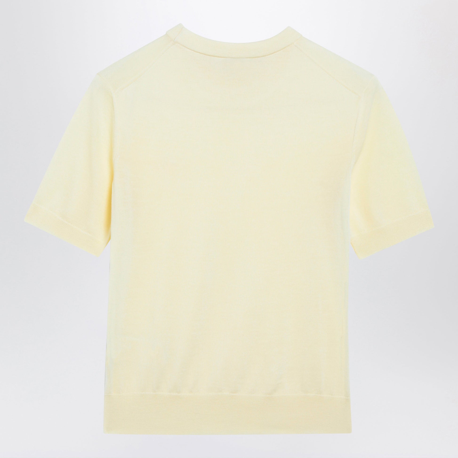 Loewe Light Yellow Wool Knit Top Women LOEWE