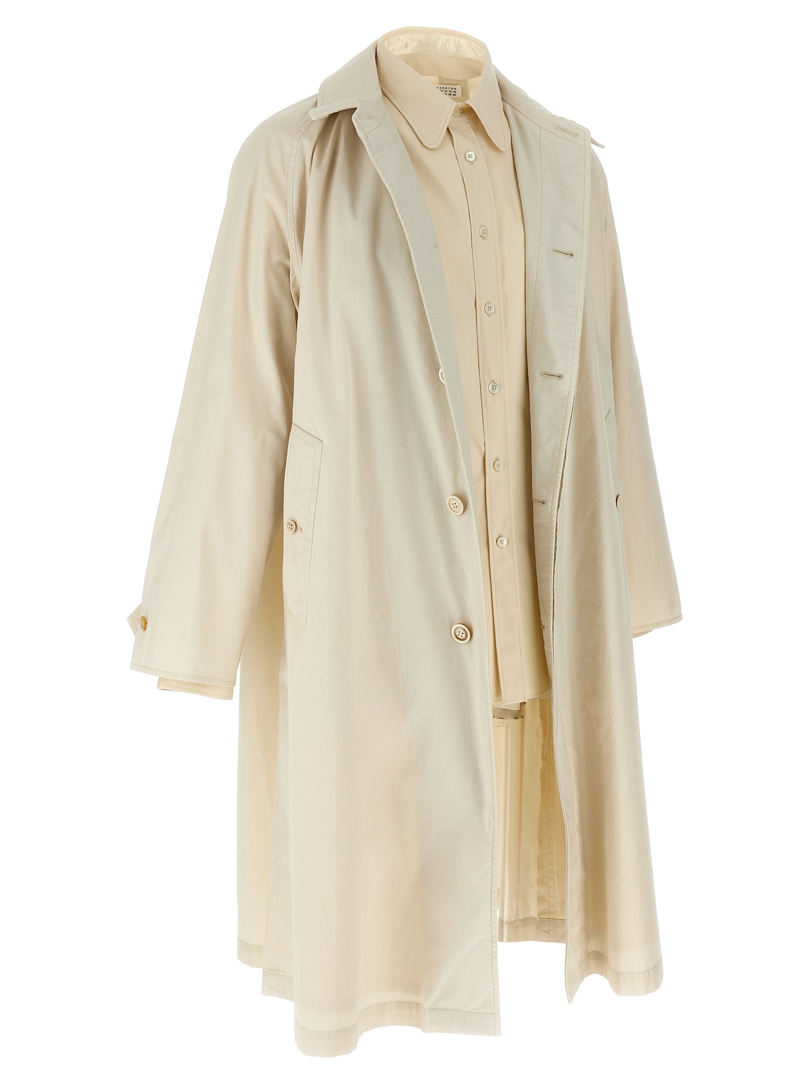 Maison Margiela Men Layered Trench Coat MAISON MARGIELA