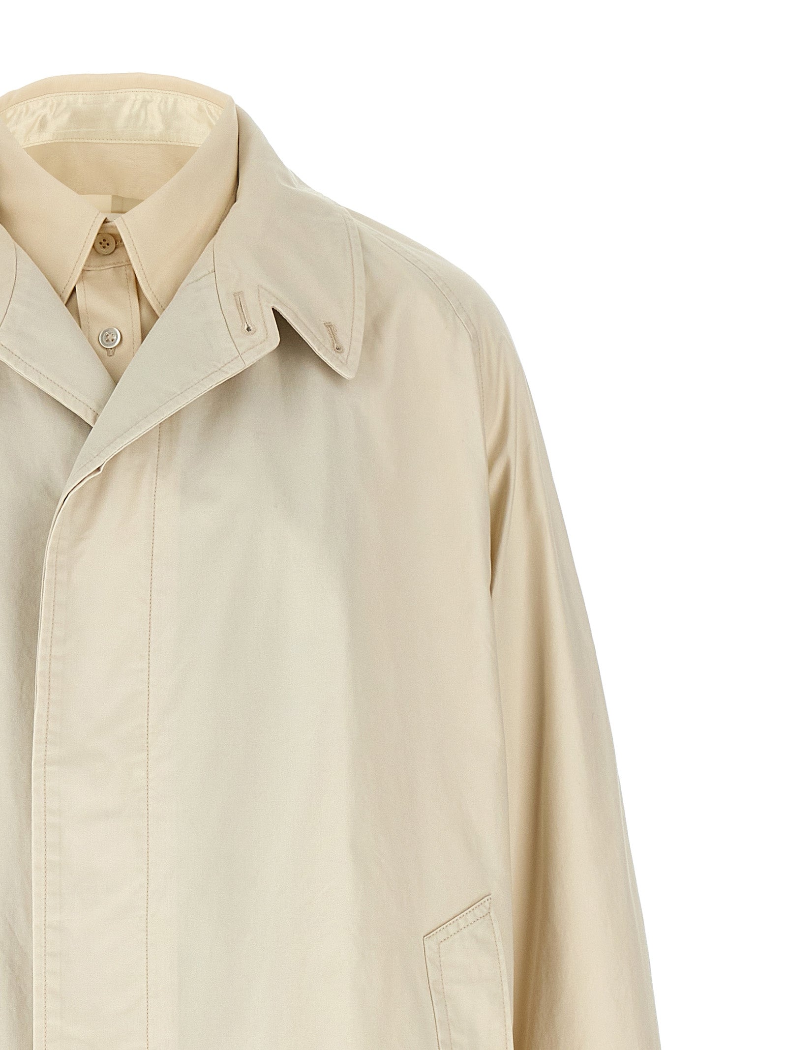 Maison Margiela Men Layered Trench Coat MAISON MARGIELA