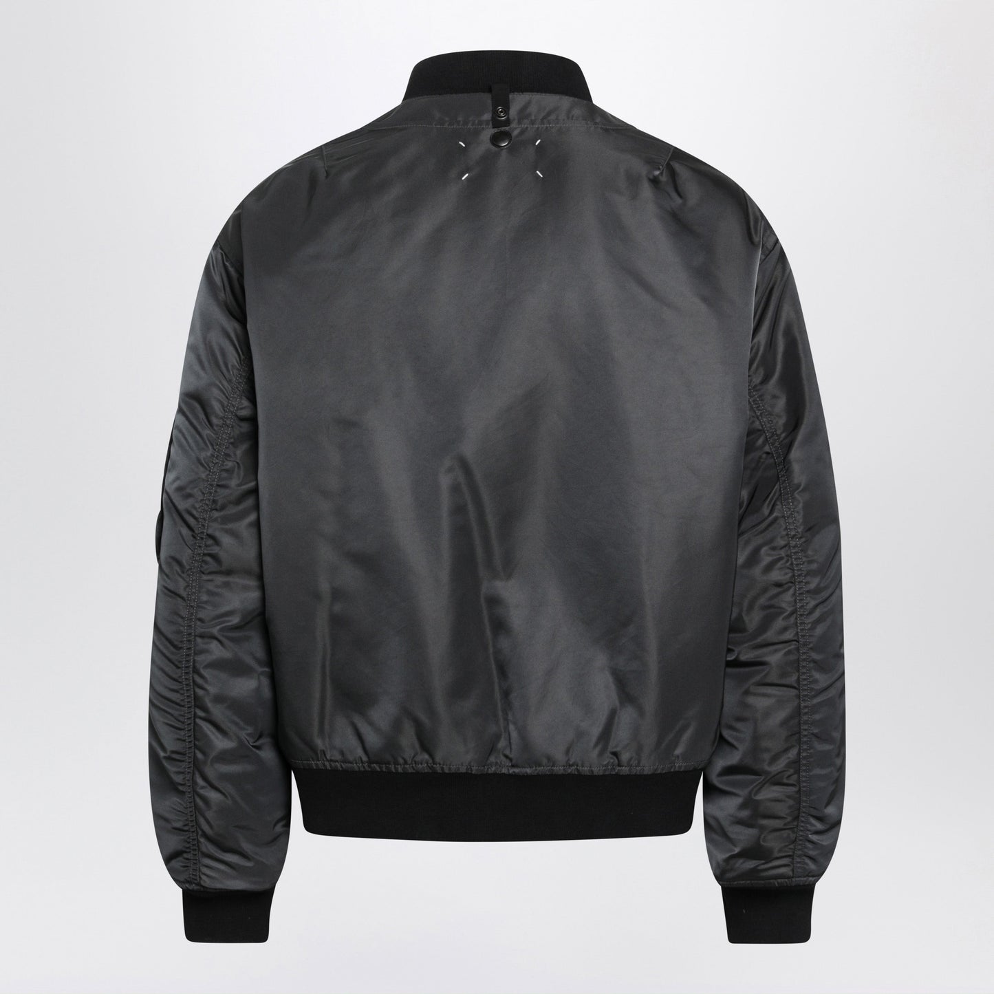 Maison Margiela Dark Grey Reversible Bomber In Nylon Men MAISON MARGIELA