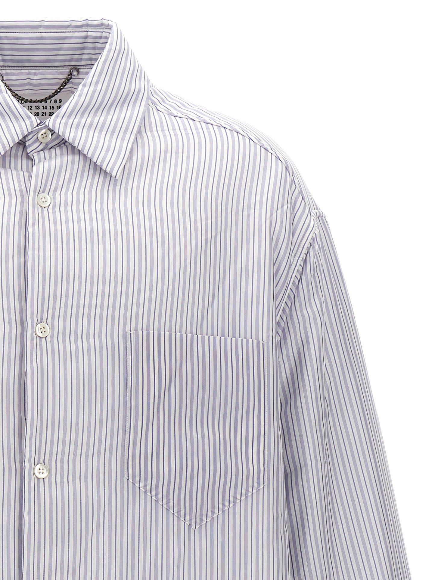 Maison Margiela Men Striped Shirt Jacket MAISON MARGIELA