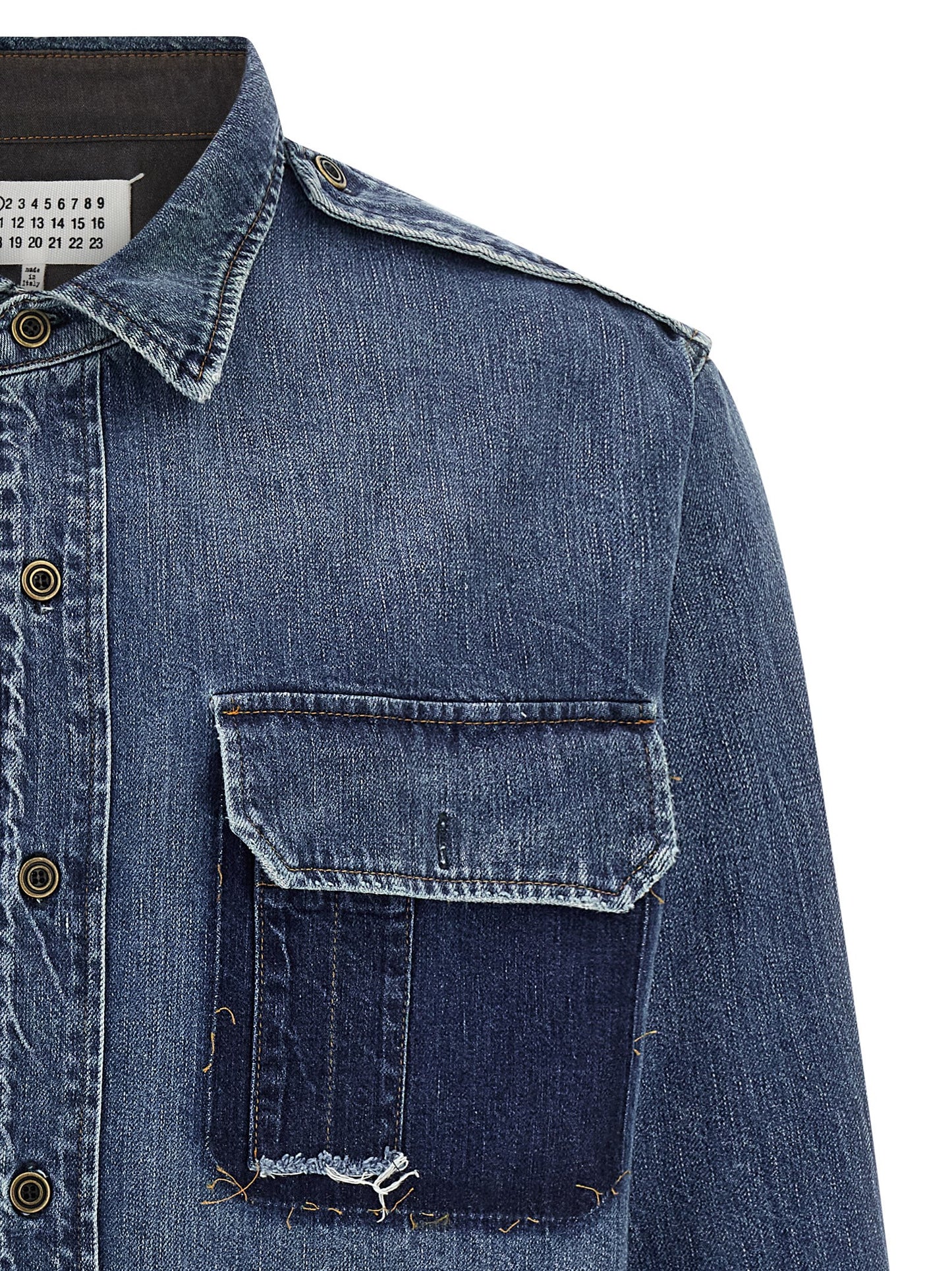 Maison Margiela Men Denim Shirt MAISON MARGIELA