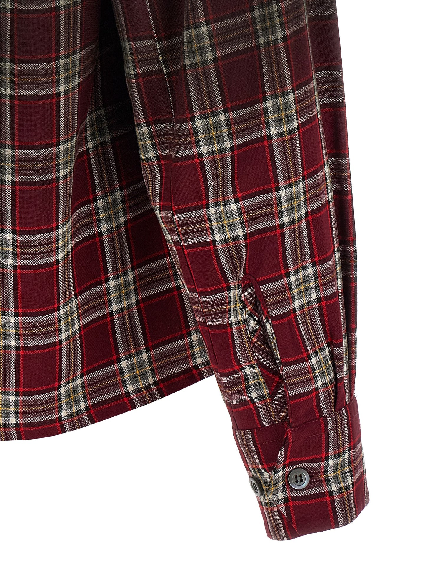 Maison Margiela Men Check Shirt With Gradient Effect MAISON MARGIELA