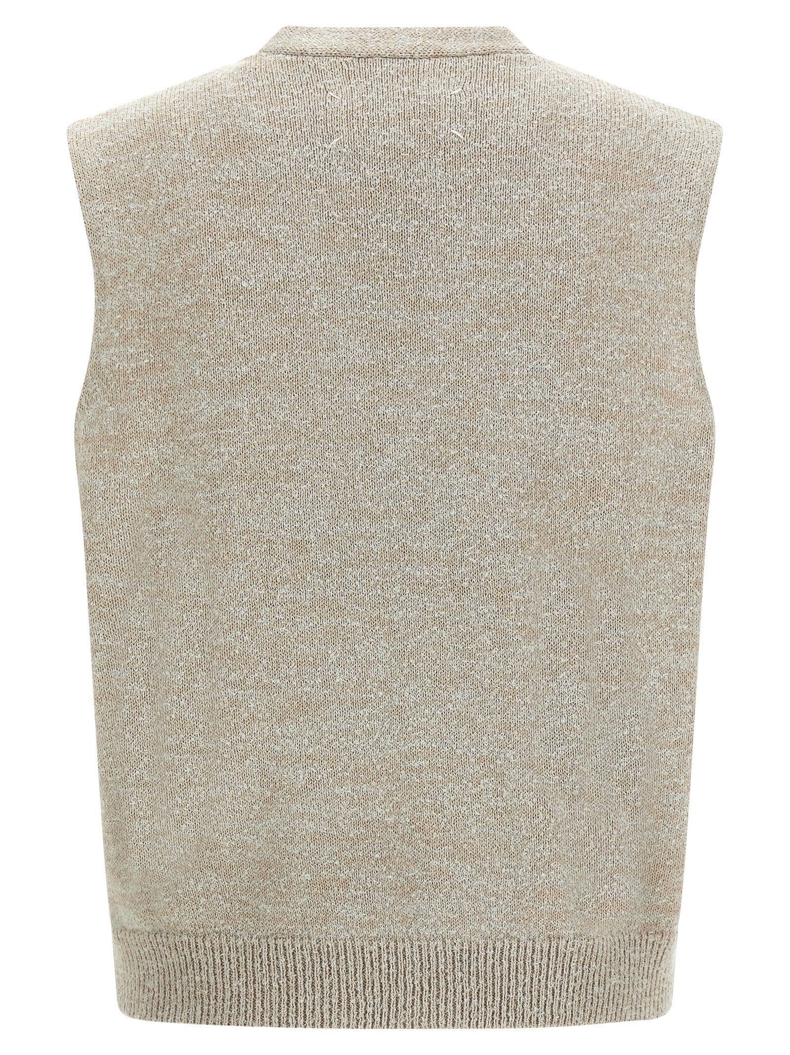 Maison Margiela Men Bouclé Knit Vest MAISON MARGIELA