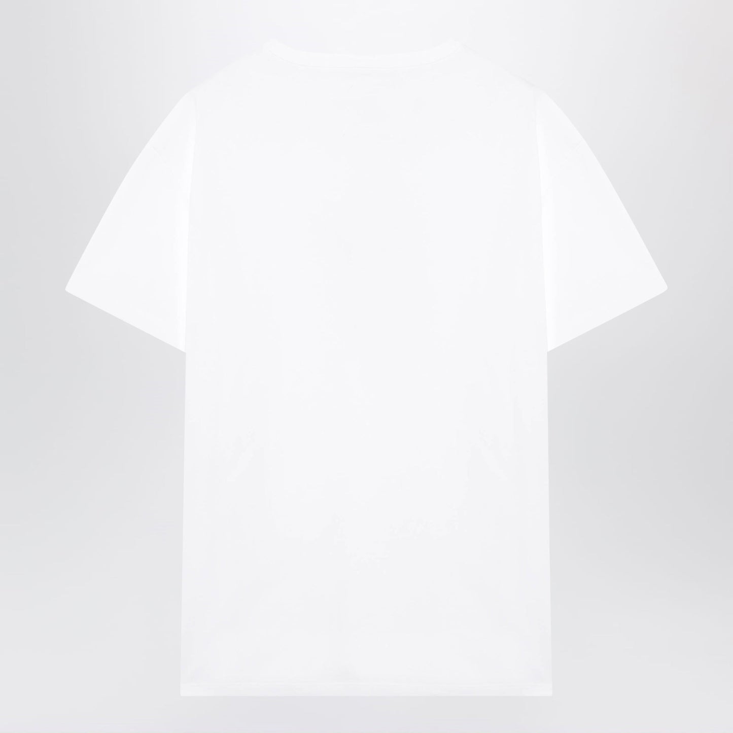 Maison Margiela White Cotton T-Shirt With Logo Men MAISON MARGIELA