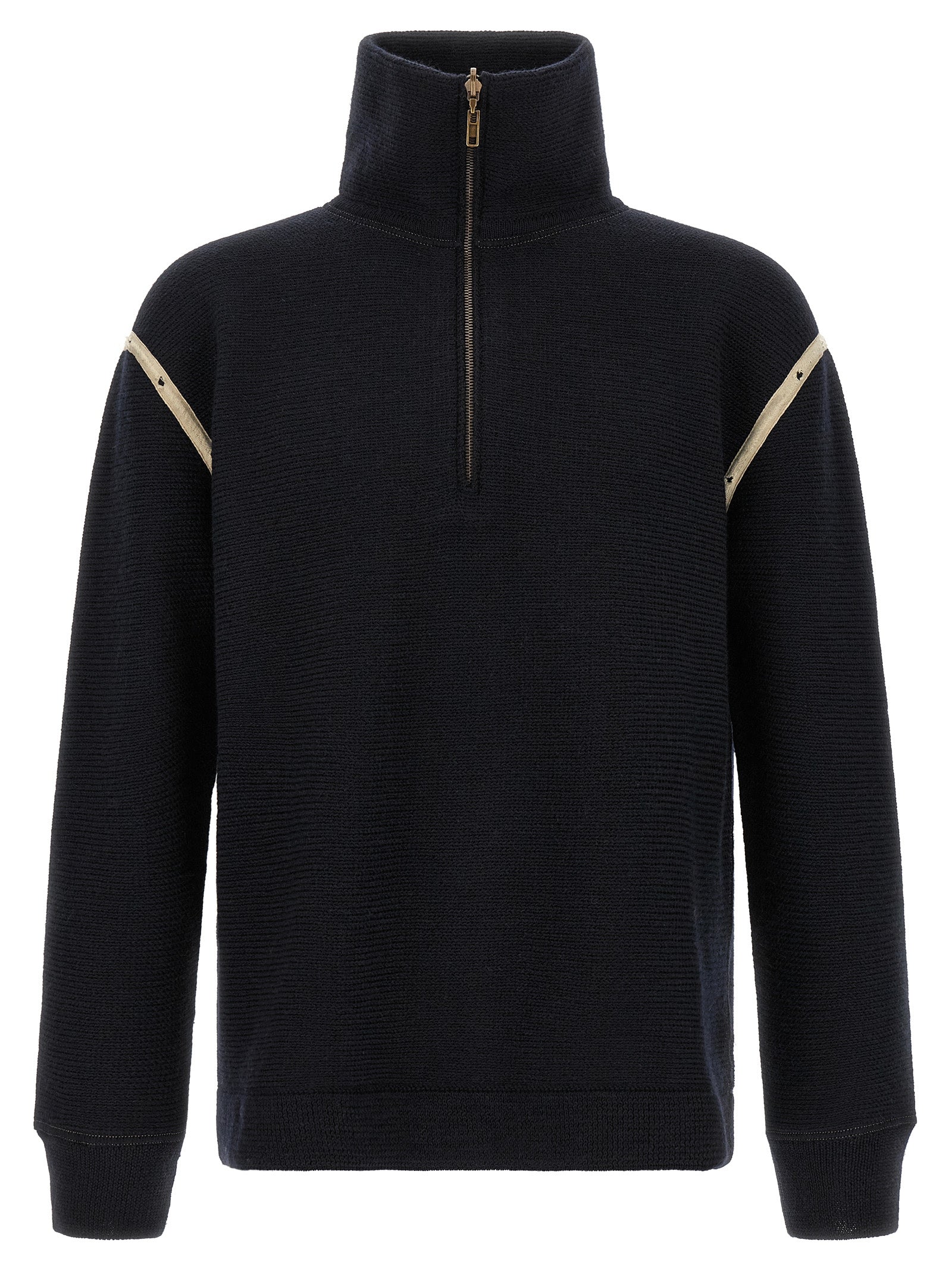 Maison Margiela Men Denim Patch Sweater MAISON MARGIELA
