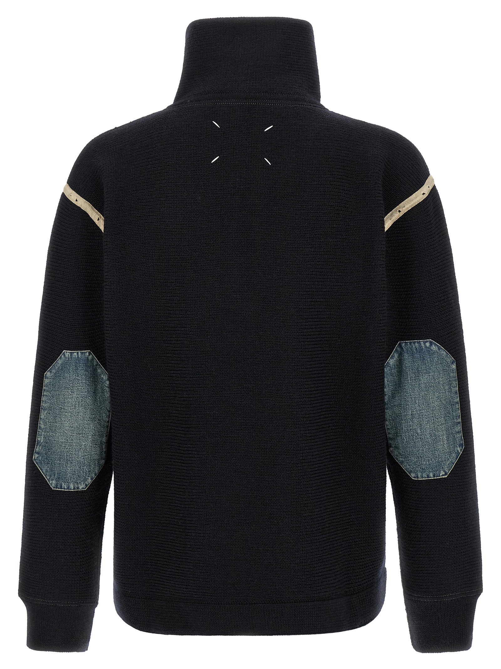 Maison Margiela Men Denim Patch Sweater MAISON MARGIELA