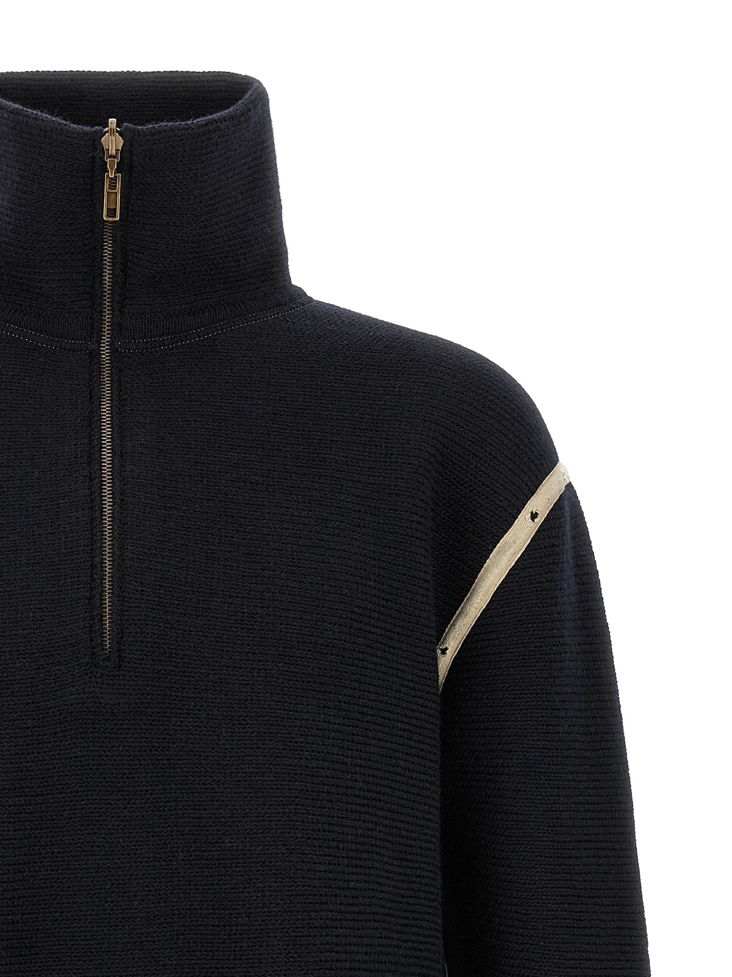 Maison Margiela Men Denim Patch Sweater MAISON MARGIELA