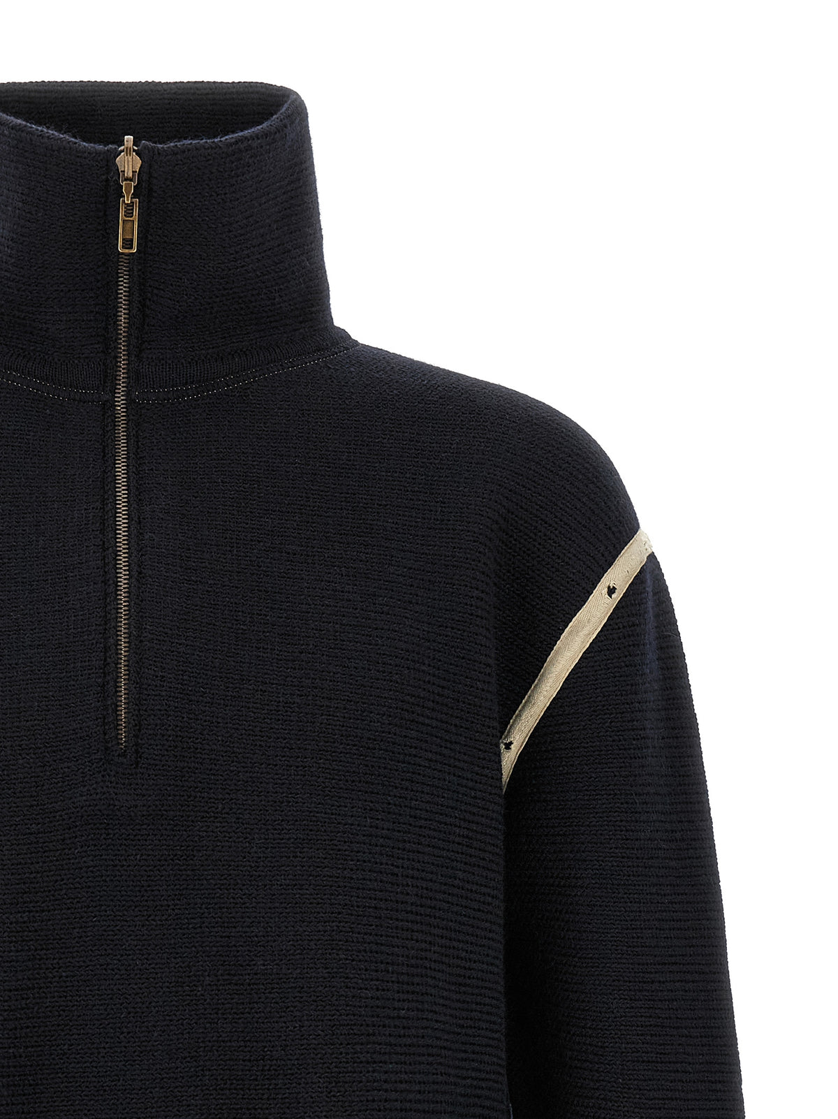 Maison Margiela Men Denim Patch Sweater MAISON MARGIELA
