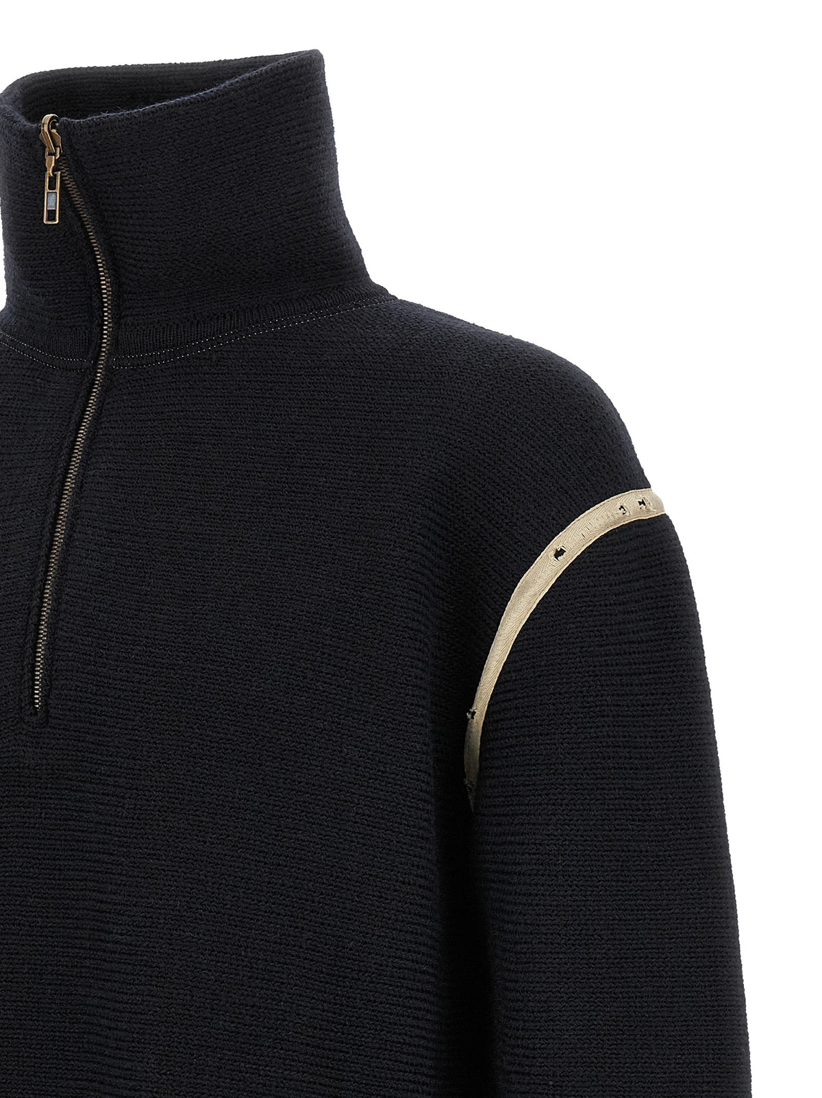 Maison Margiela Men Denim Patch Sweater MAISON MARGIELA