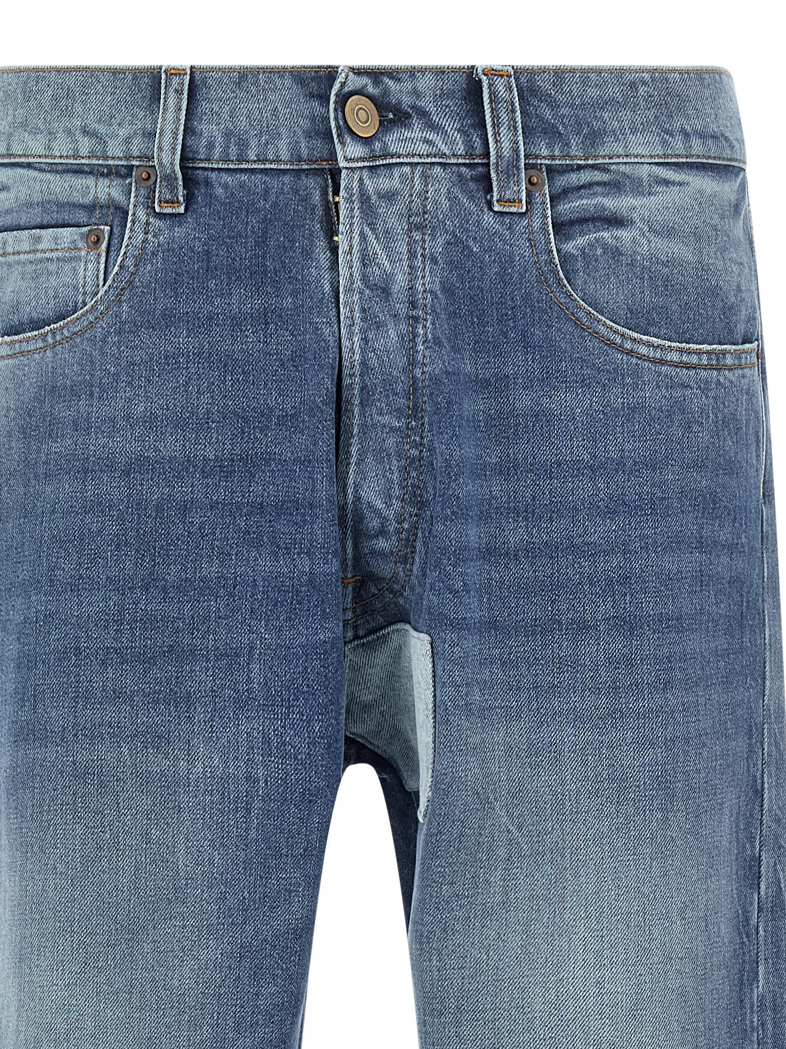 Maison Margiela Men Patch Jeans MAISON MARGIELA
