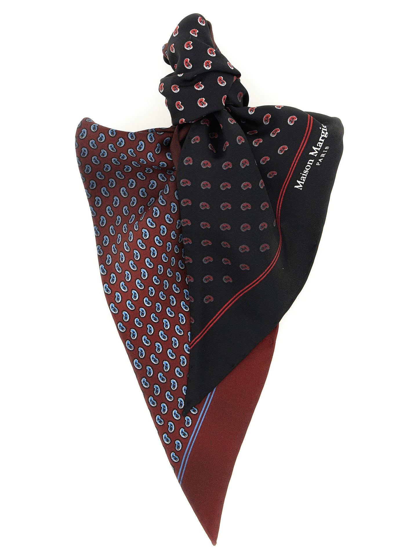 Maison Margiela Men Paisley Print Double-Sided Scarf MAISON MARGIELA