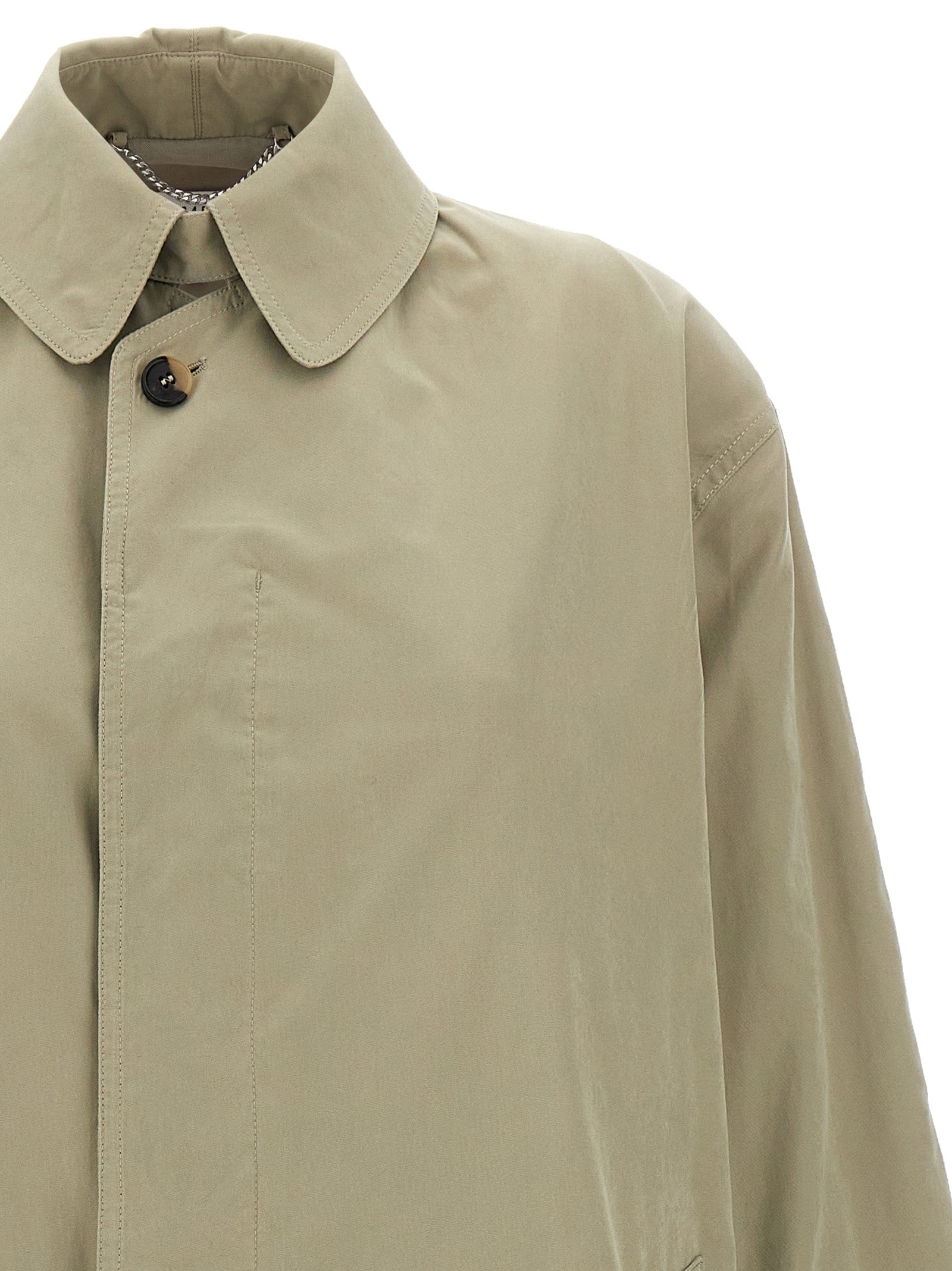 Maison Margiela Women Single-Breasted Trench Coat MAISON MARGIELA