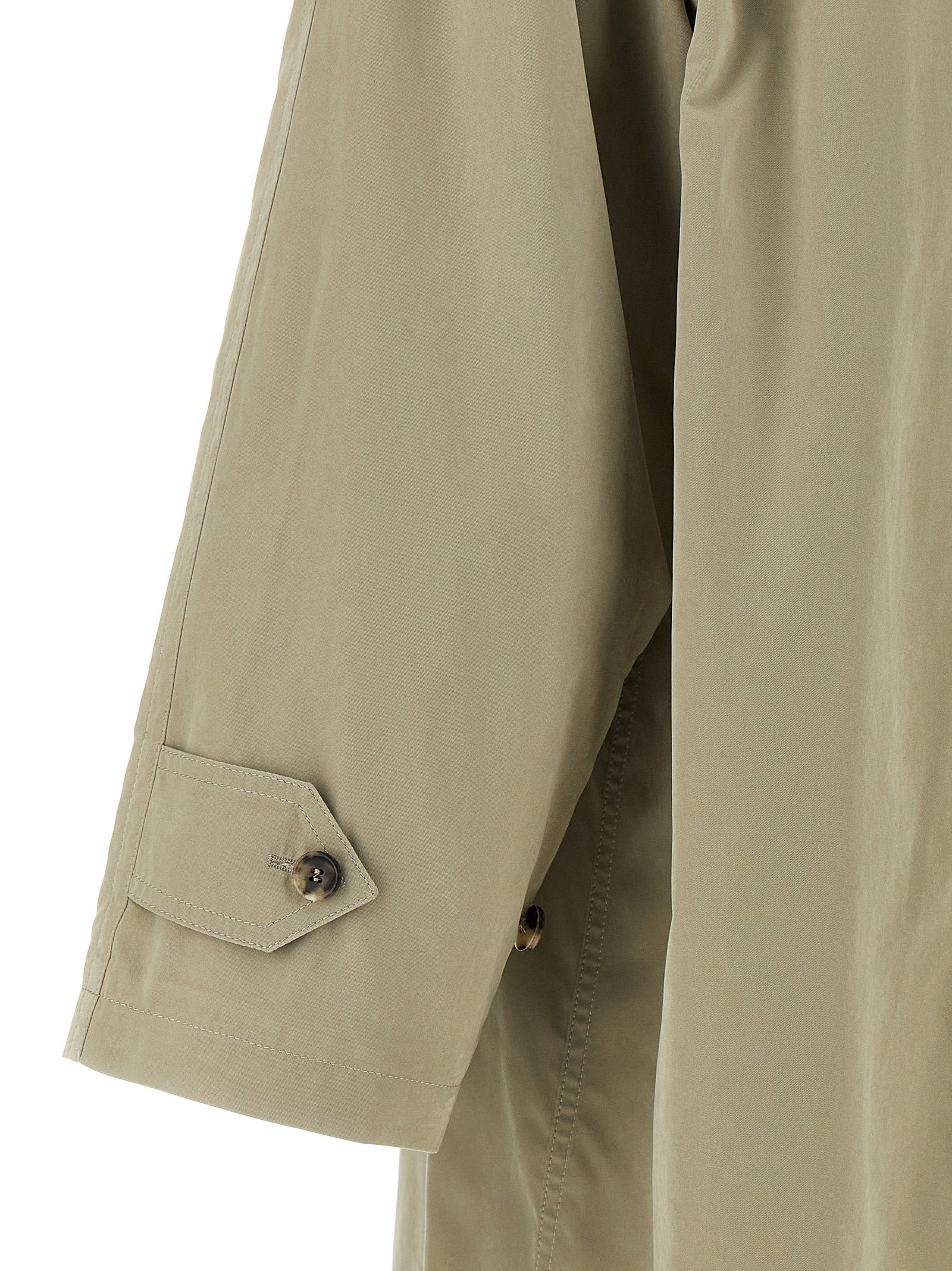 Maison Margiela Women Single-Breasted Trench Coat MAISON MARGIELA